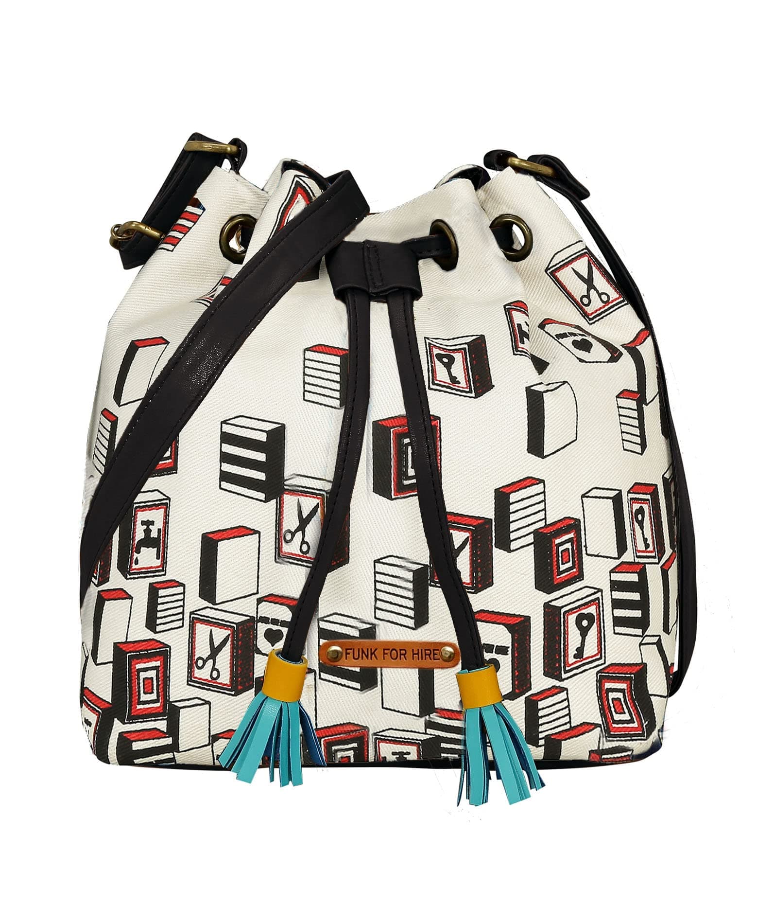 Funk For HireDrawstring Sling Bags