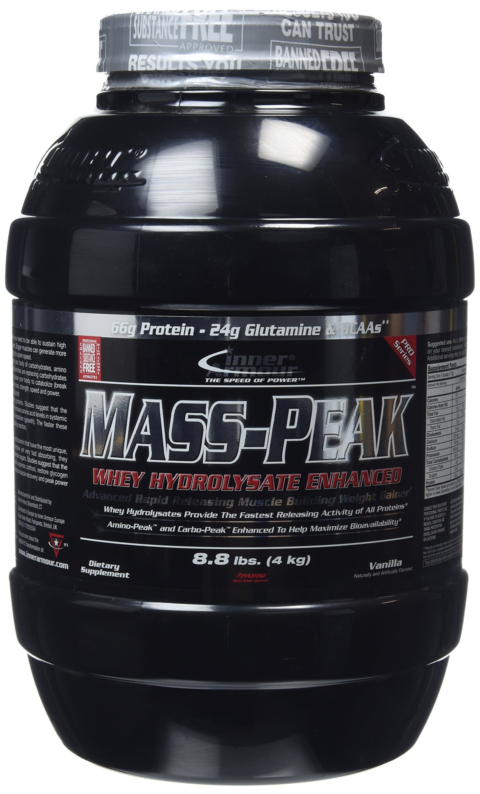 Inc, Mass-Peak Gainer, Vanilla, 8.8 Pound