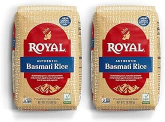 Naturally Aged Authentic Long Grain Indian White Basmati Rice - 4 lb