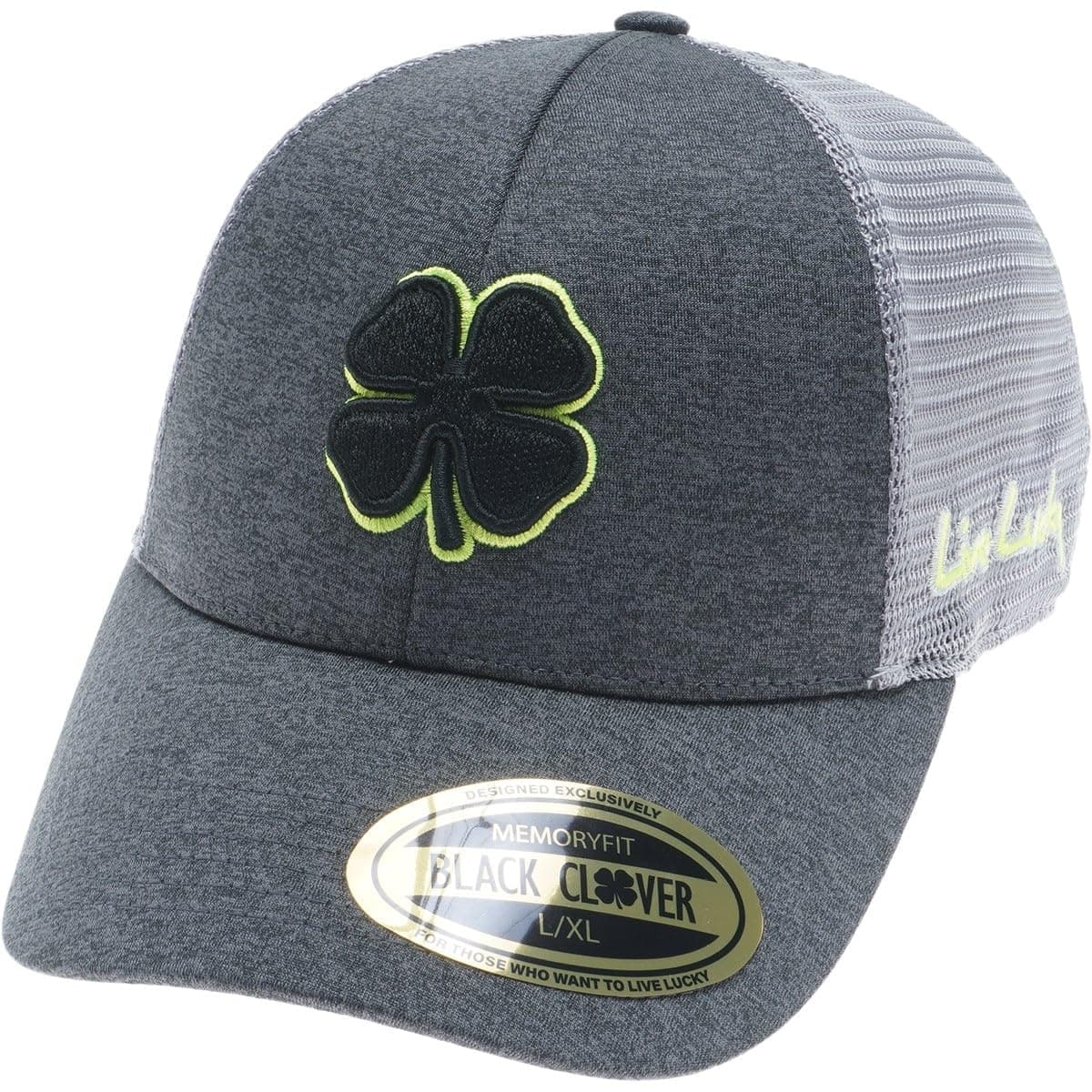 Black Clover Unisex Perfect Luck Fitted Golf Hat