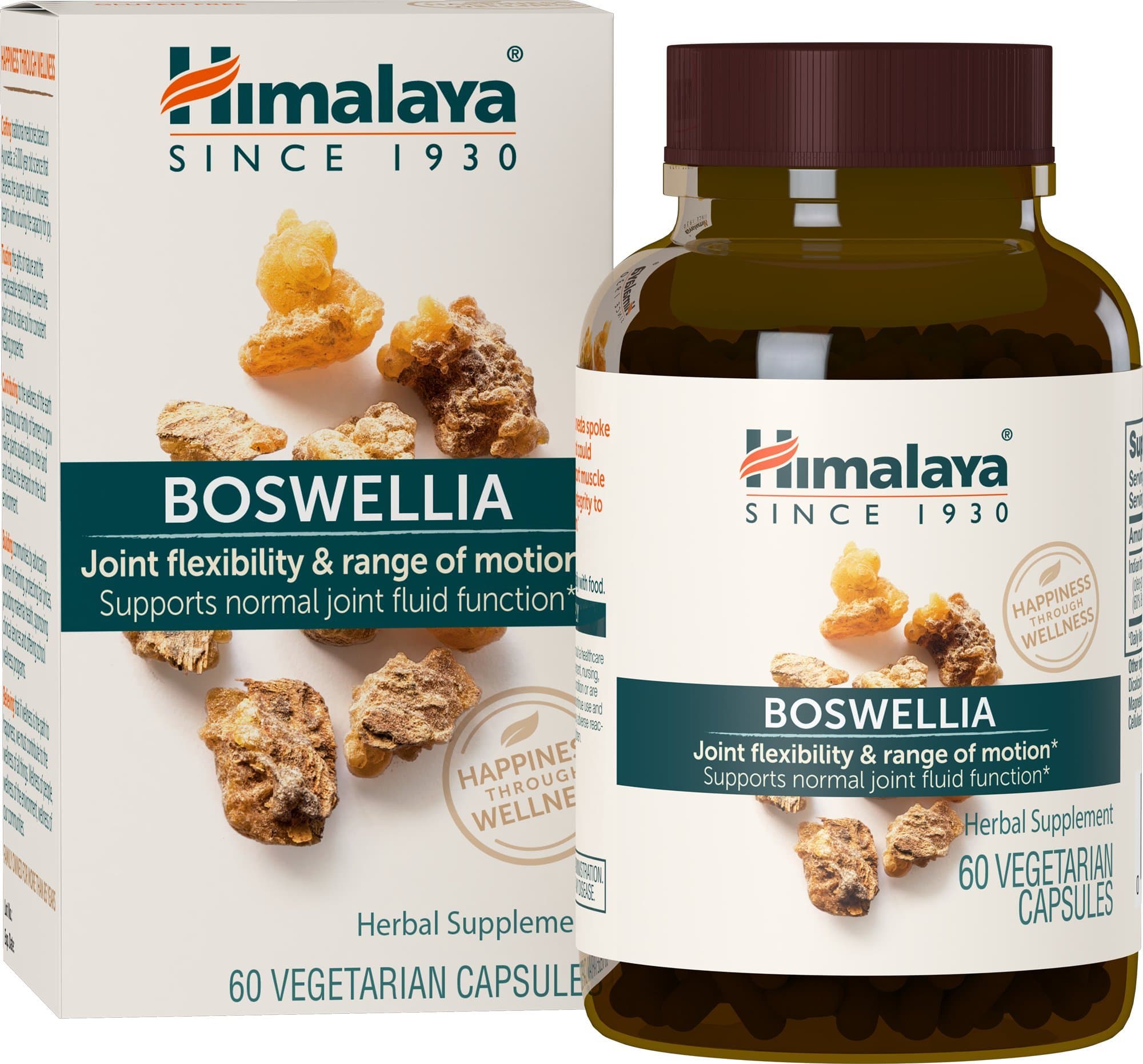Himalaya Boswellia, Joint Support for Mobility and Flexibility, Promotes Tissue Preservation, 250 mg, 60 Capsules