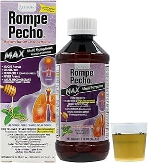 MAX, Multisymptom Severe Cold and Flu Syrup, 8 FL Oz, Bottle