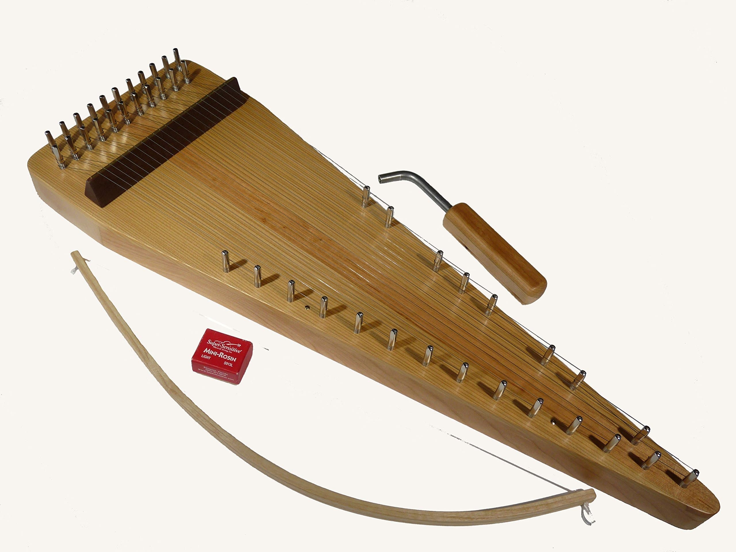 Zither Heaven Artisan Cherry 22 String Bowed Psaltery