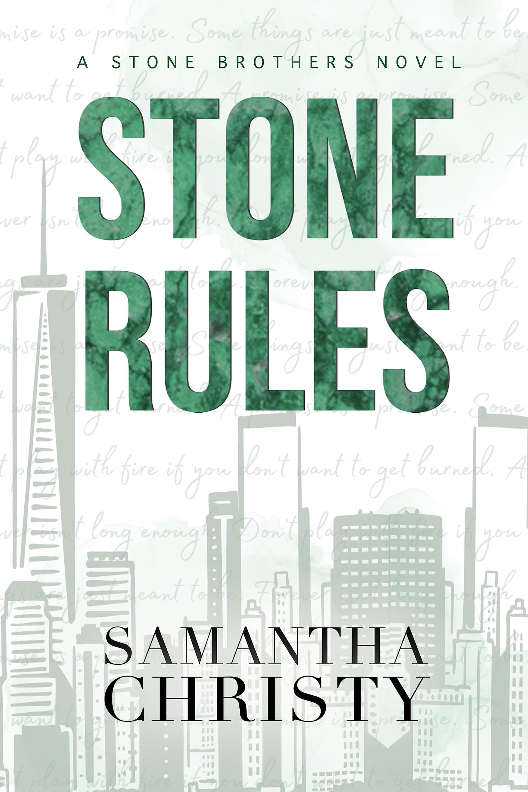 Stone Rules (A Stone Brothers Novel) Kindle Edition