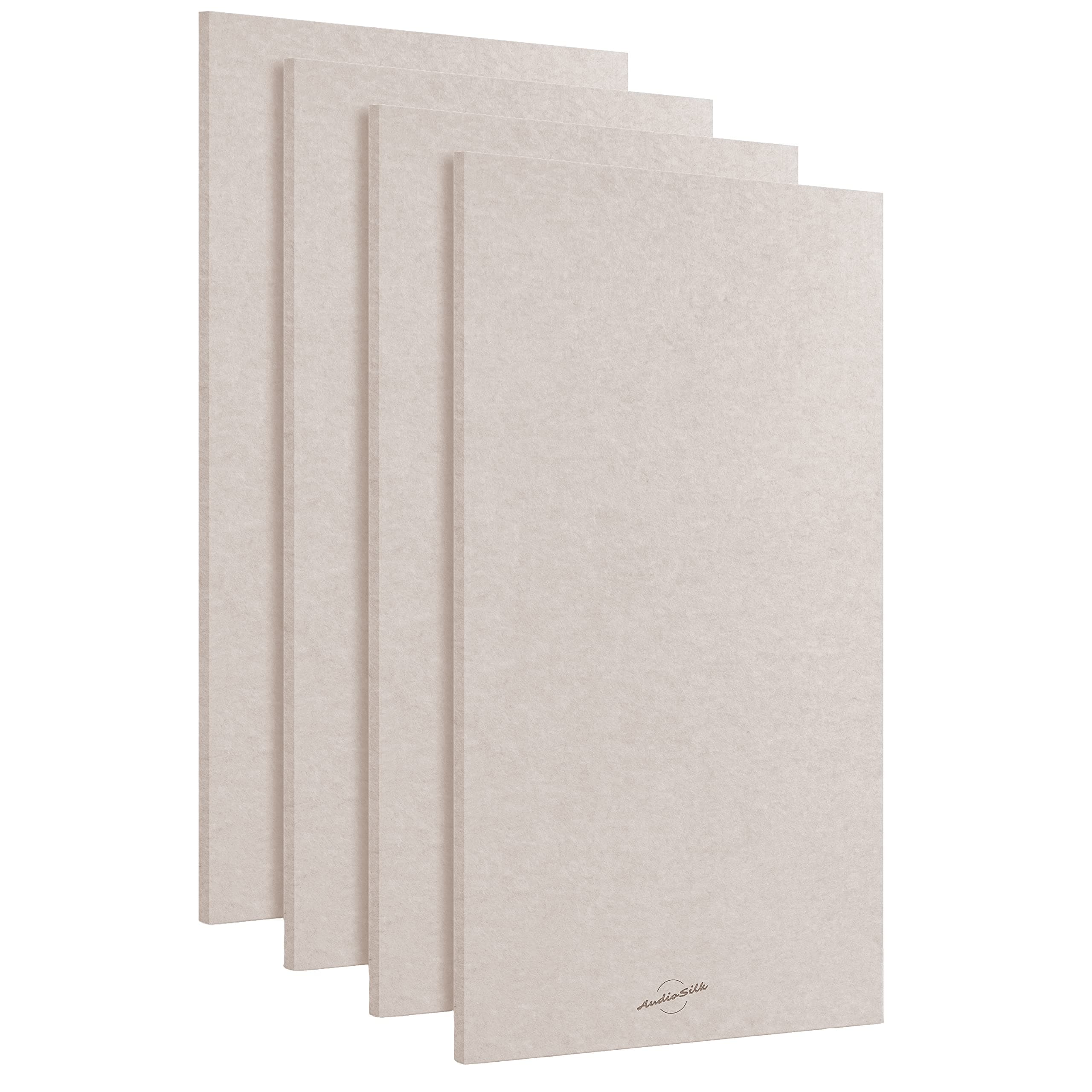 Acoustic Panels, 4 Pack ROOM KIT, Large, 120 x 60cm, Natural