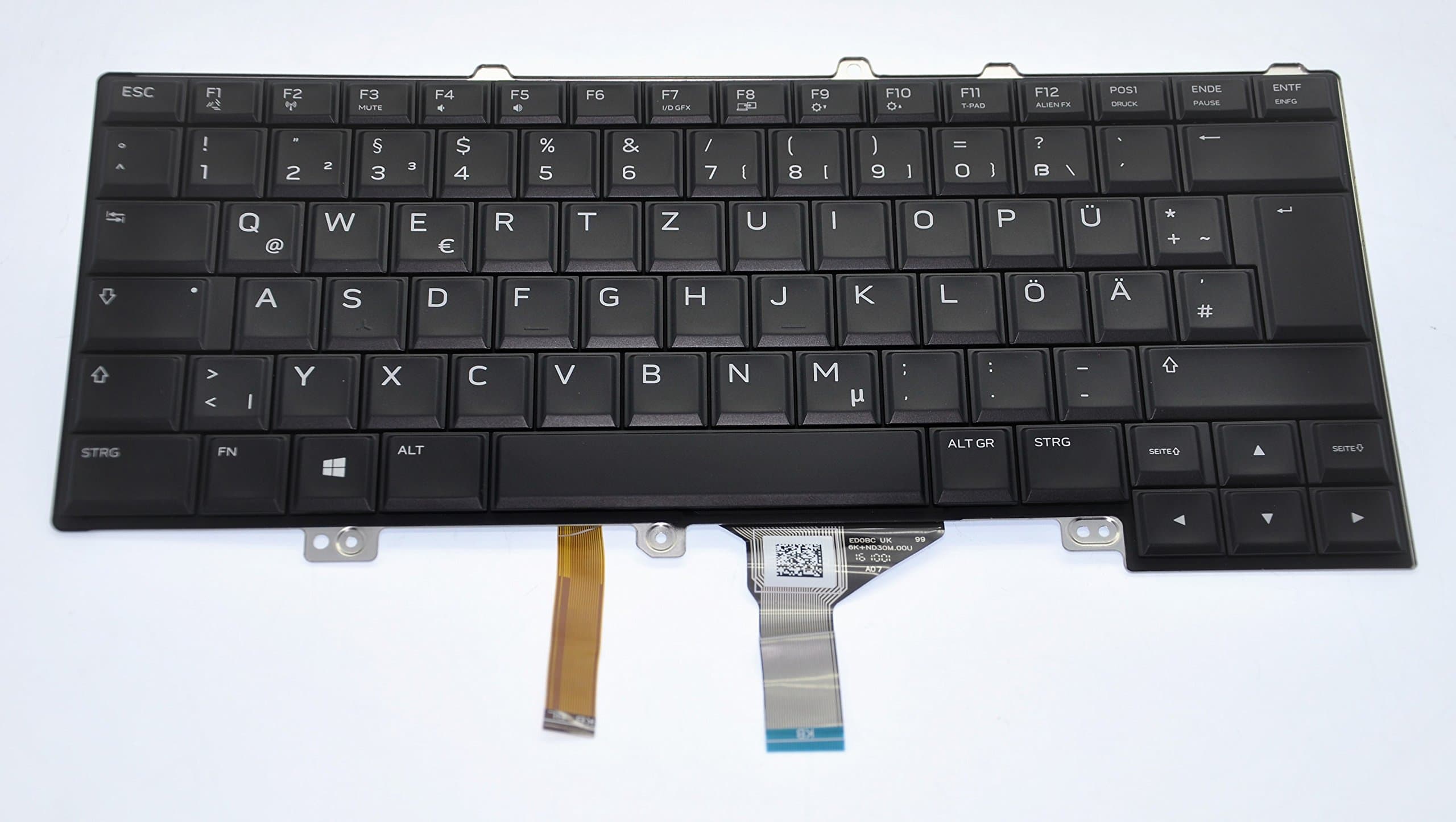 Alienware 13 R3 German QWERTZ Keyboard MG93J
