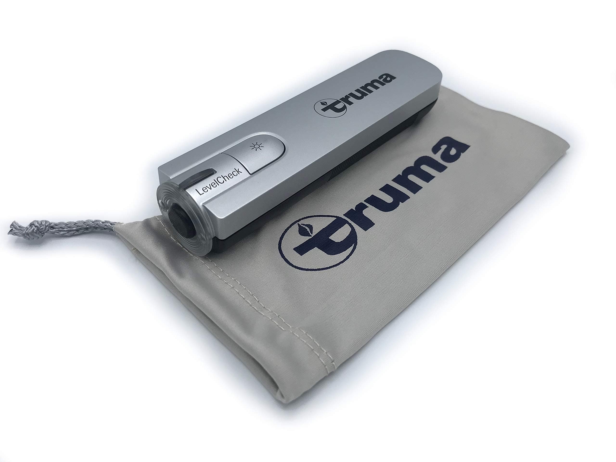 LevelCheck Truma Propane Tank Gas LP Level Checker with Carrying Pouch Bundle - Perfect for BBQ, Camping, RV, Outdoor Heating, and More