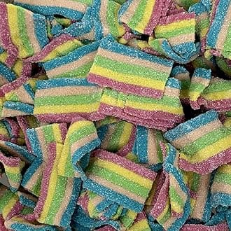 Rainbow Bites Sweet Shop Gift Jar by The Gourmet Sweet Company