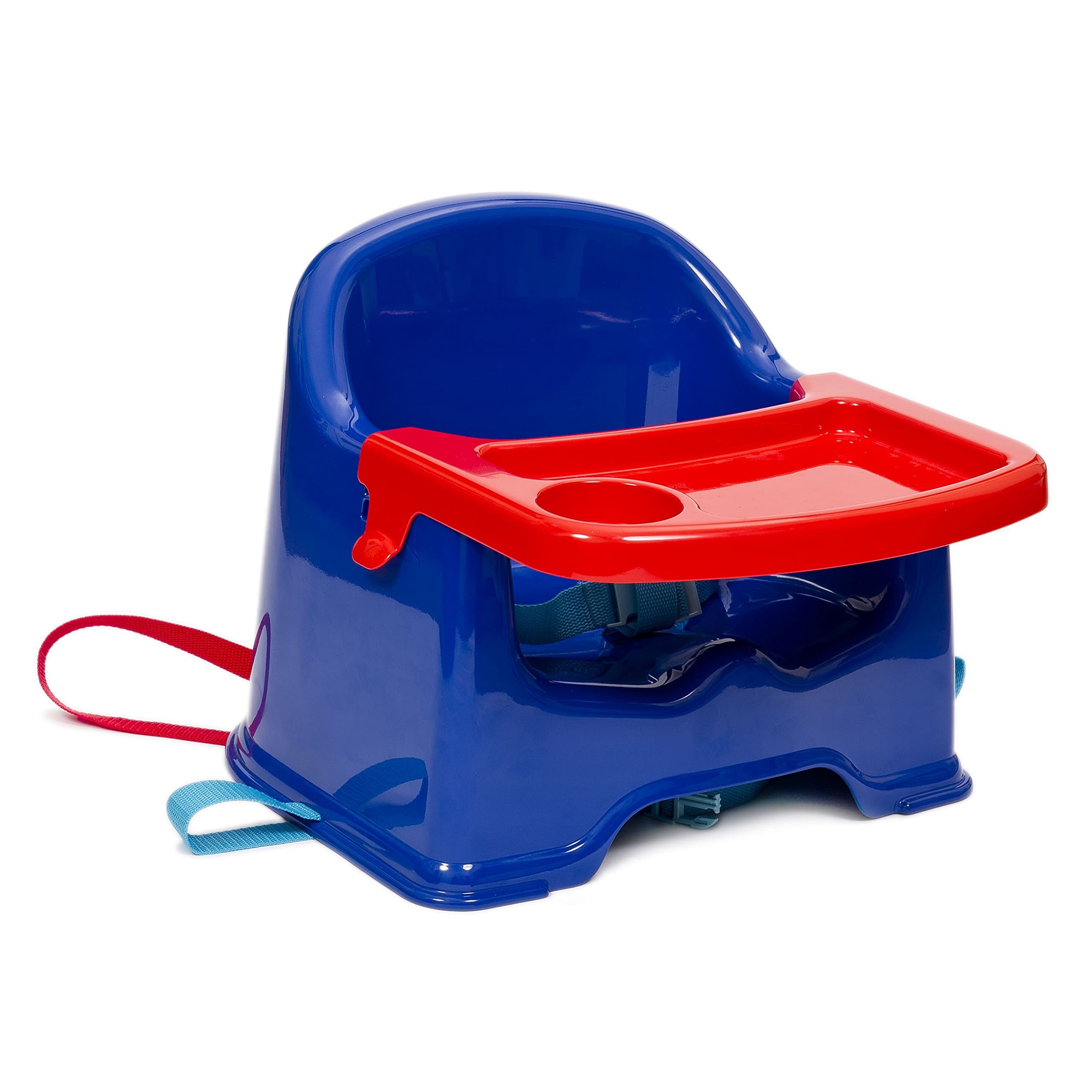 Kiddywinks Booster Seat with Tray (Blue with red)