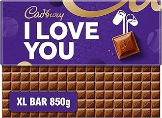 Dairy Milk I Love You Gift Chocolate Bar Extra-Large 850g
