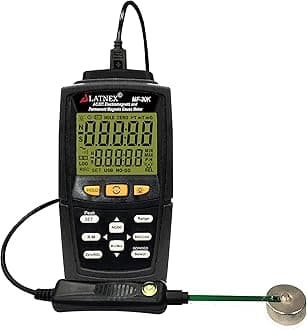 MF-30K AC/DC Gauss Meter with Certificate, Measures Magnetic Fields Strength and Pole(Residual Magnet, Permanent). Integrated High AC ElectroMagnetic Fields Level Measurement (<15000G/Milli Tesla)