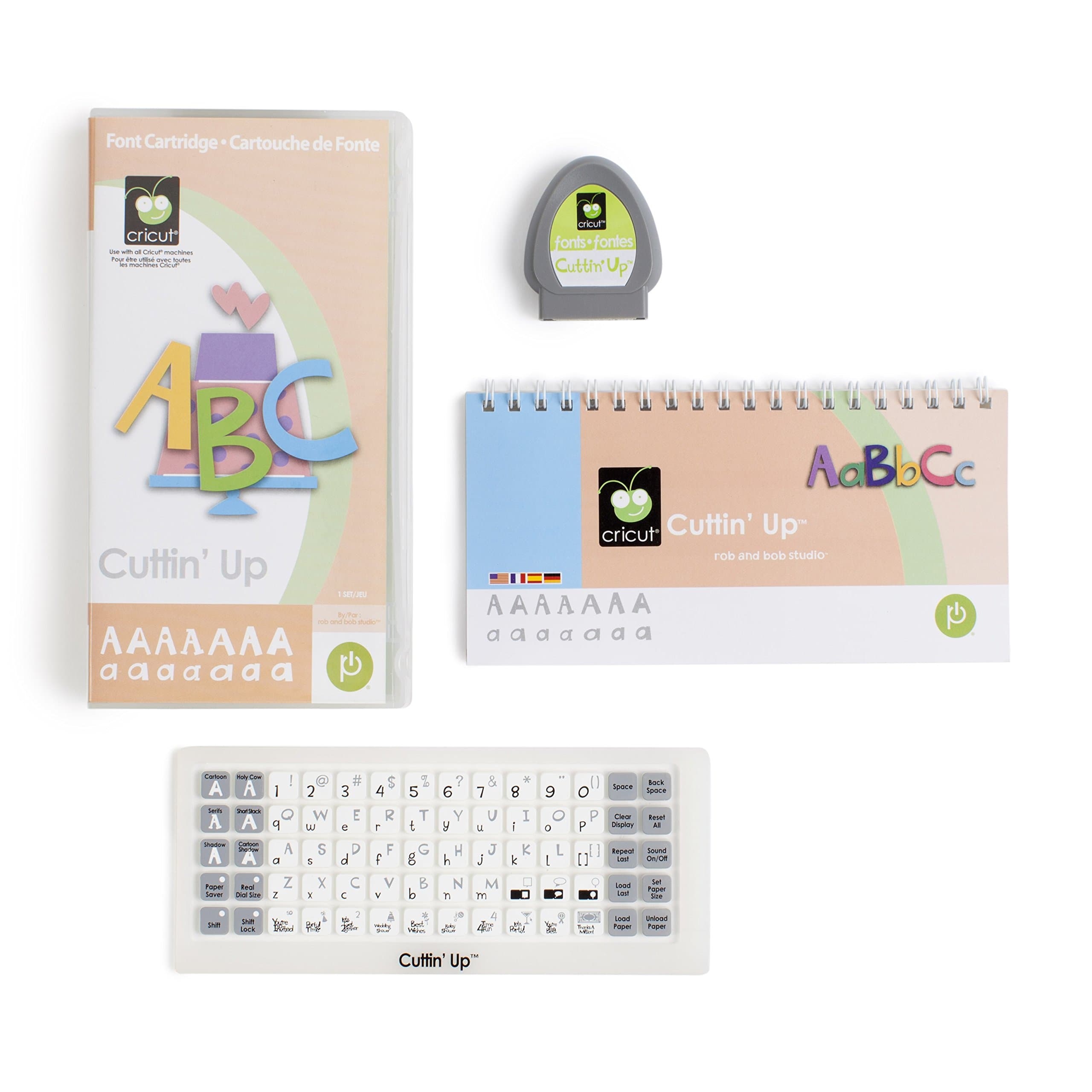 CricutCuttin' Up Font Cartridge