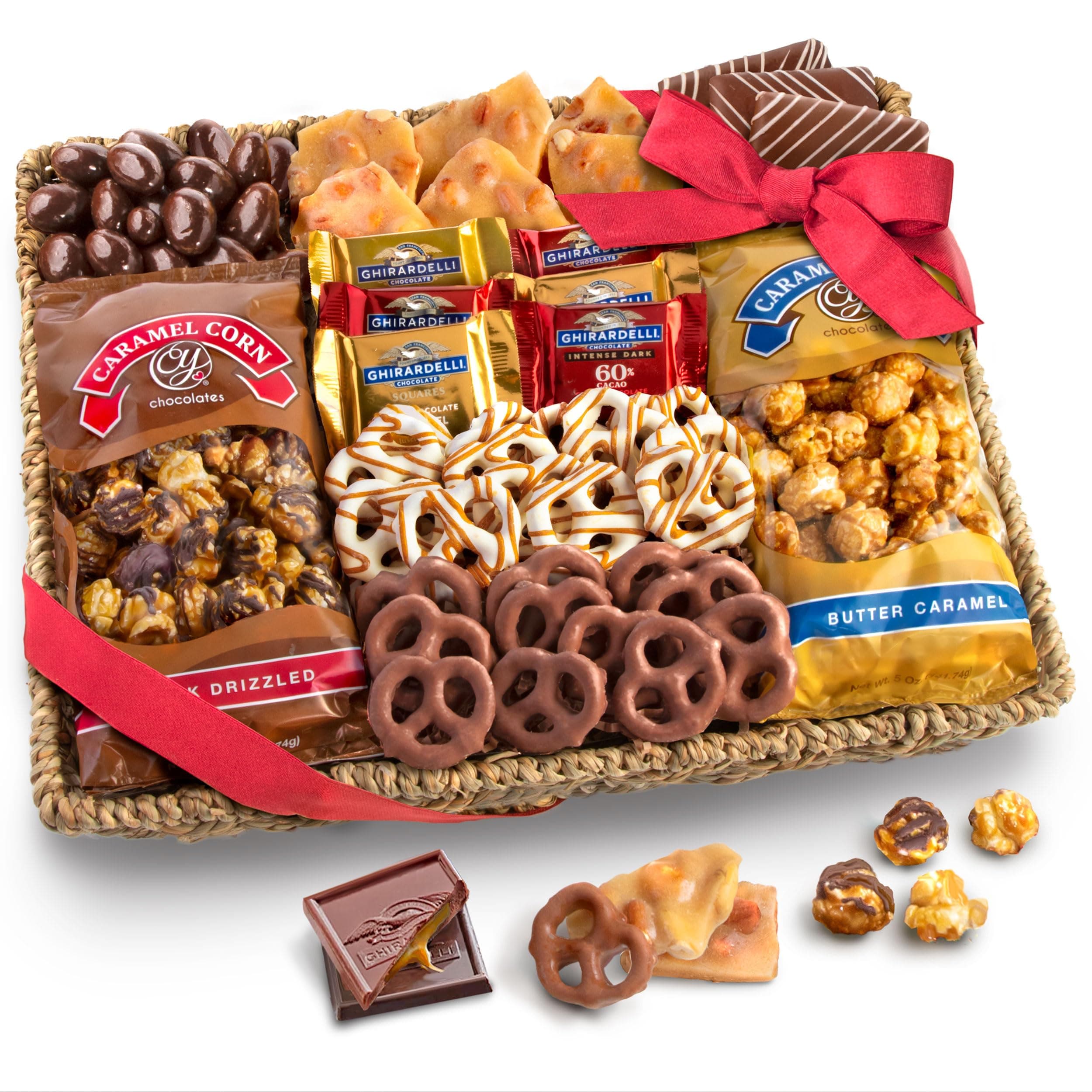 Chocolate, Caramel and Crunch Grand Gift Basket