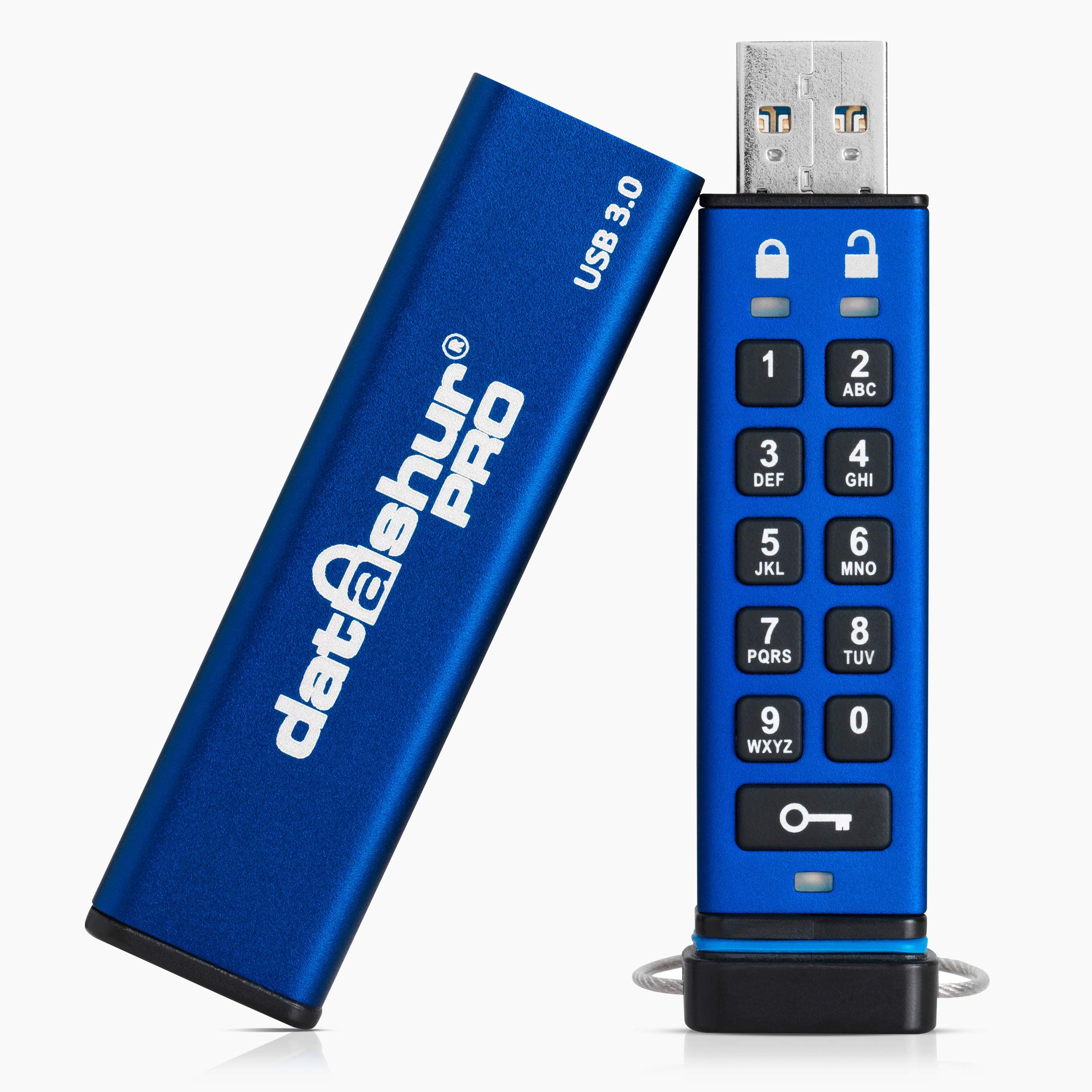 datAshur PRO 64 GB | Encrypted USB Memory Stick | Certified according to FIPS 140-2 Level 3 | Password Protected | Dust/Water Resistant