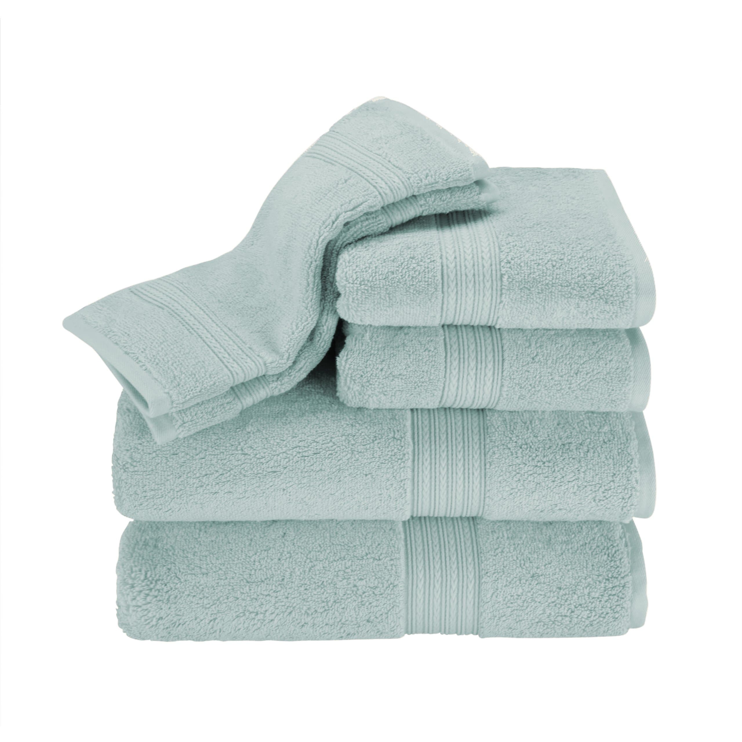 KDK-256-REB Kassadesign Towel Set, Robins Egg Blue