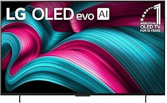 LG 42-Inch Class OLED evo AI Super Upscaling 4K C5 Series Smart TV w/Dolby Atmos & Vision, HDR10, Filmmaker Mode, Wow Orchestra, Alexa Built-in (OLED42C5PUA, 2025)