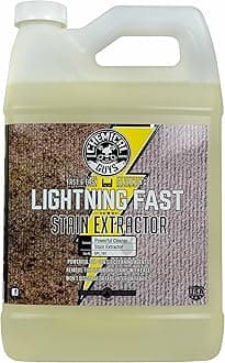 Lightning Fast Carpet and Upholstery Stain Extractor - Carpet Cleaner, Safe for Fabric, Upholstery, Cars, Home, Office, Furniture, and More, Fresh Scent - 128 oz