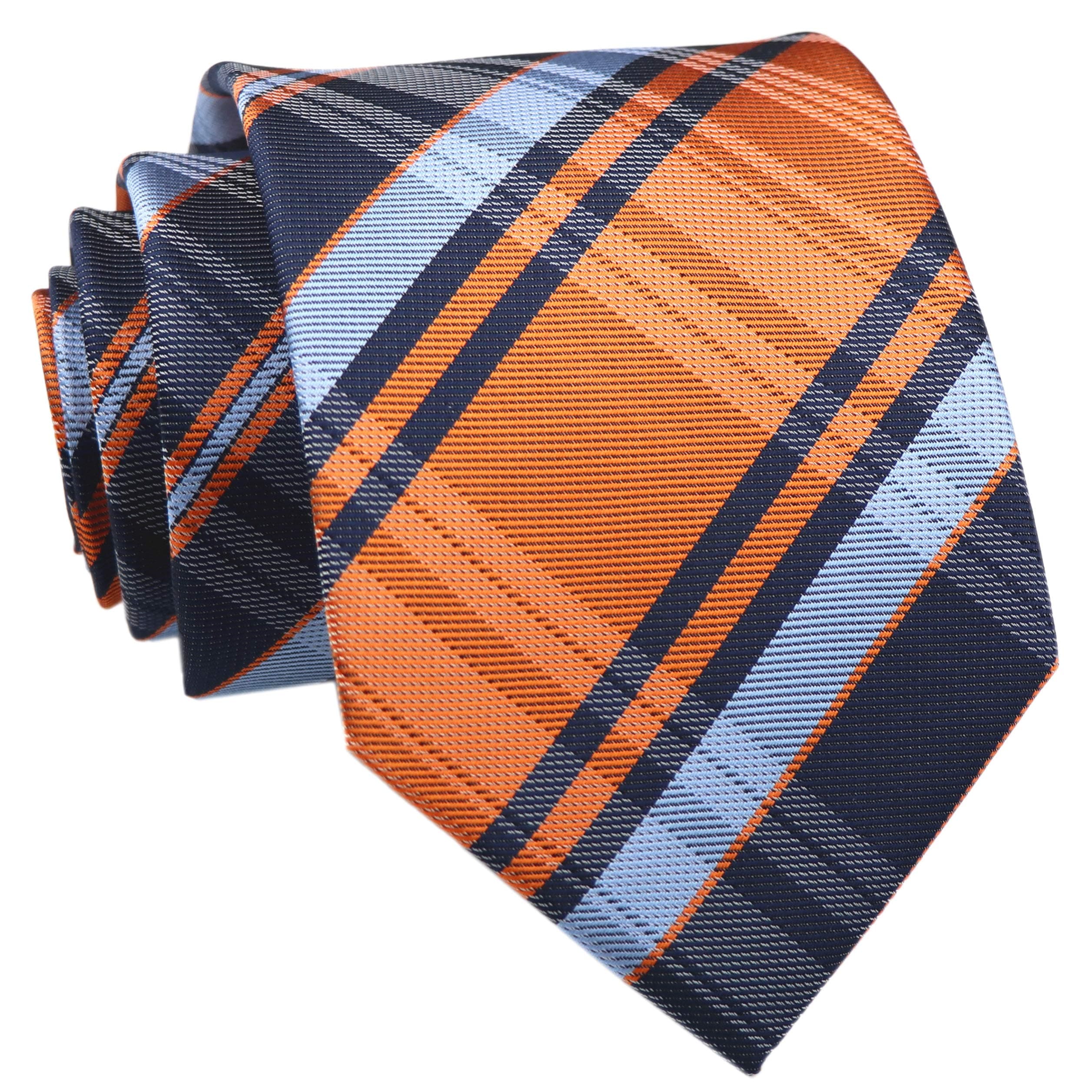 CtskyteMen's Plaid Check Stripe Ties Pattern Business Formal Designer Neckties