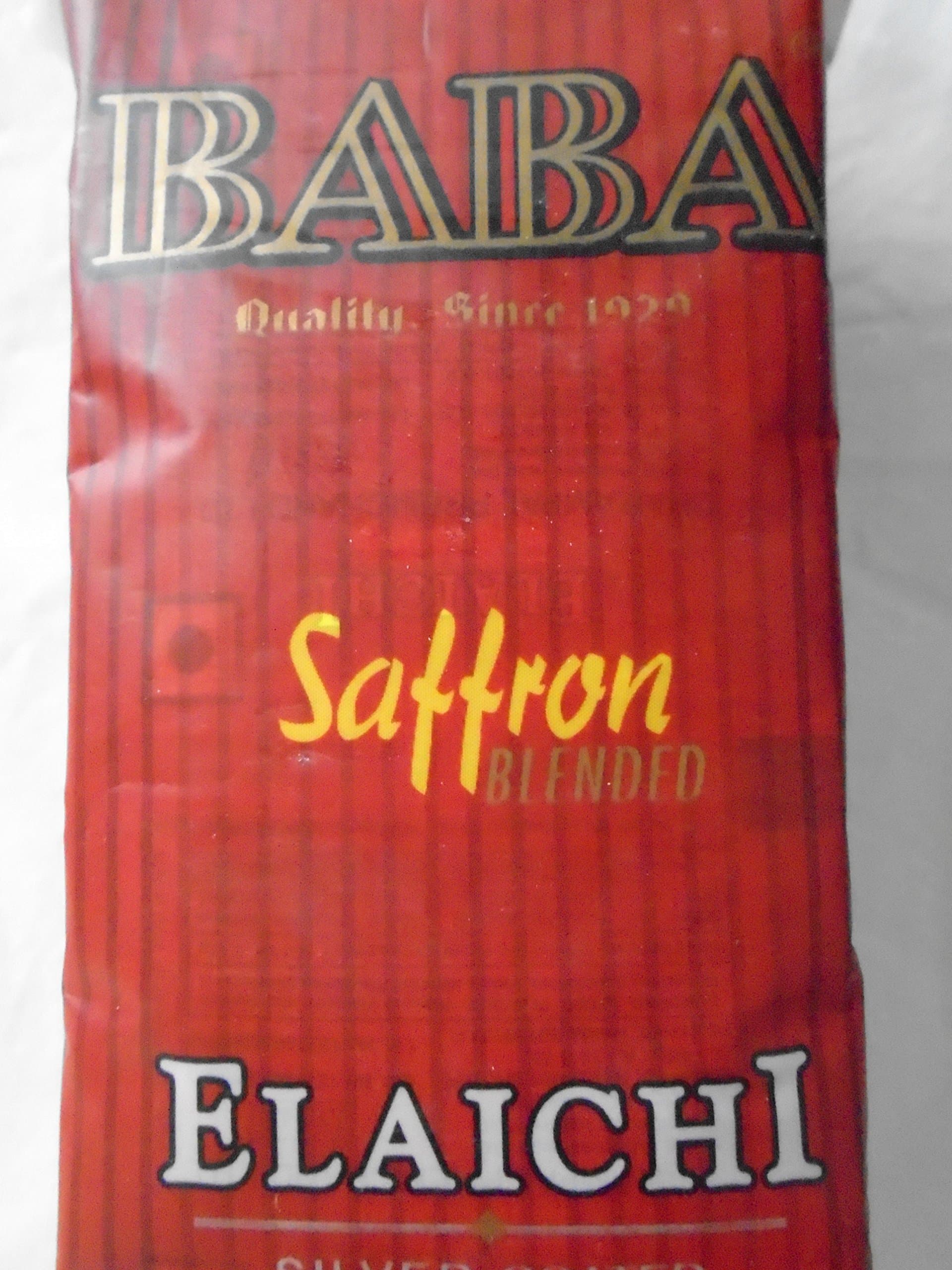 Silver Coated Elaichi Saffron Blended 81 Pouch 0.179 gram each (Mouth Freshener | Flavoured Cardamom Seeds) (1)