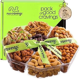 Green Ribbon Gift Box Nuts Mix - XL