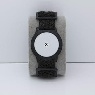 Freestyle Libre 1/2 Sensor Armband Holder - Super Soft Elastic Fabric - Black