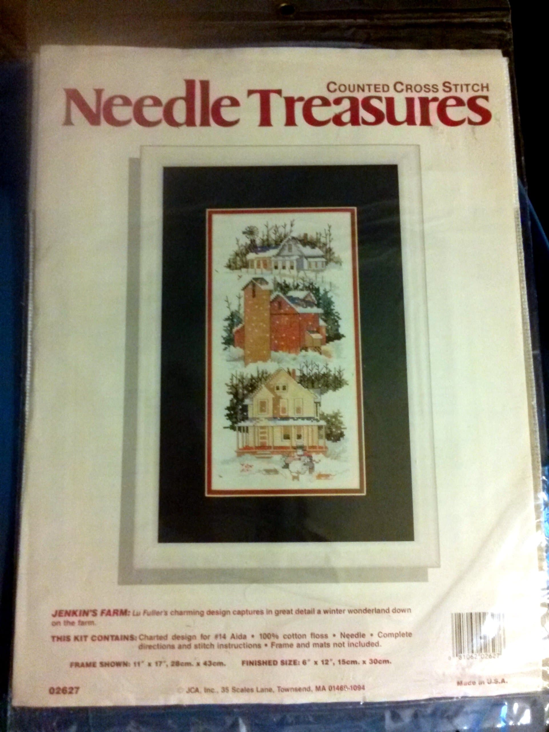 Needle Treasures Jenkin's Farm Counted Cross Stitch Kit
