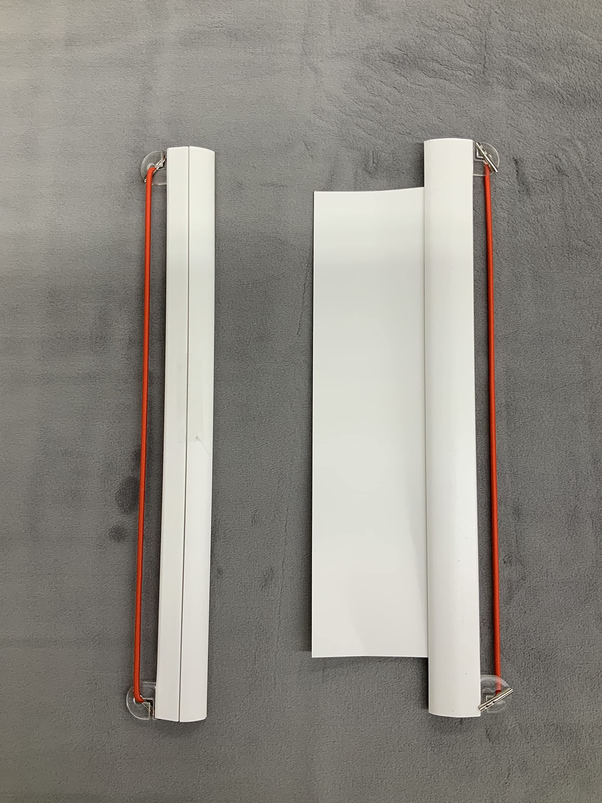 Renae's Red E Edge Snappers 12" Red E Edge Pack of 2 White