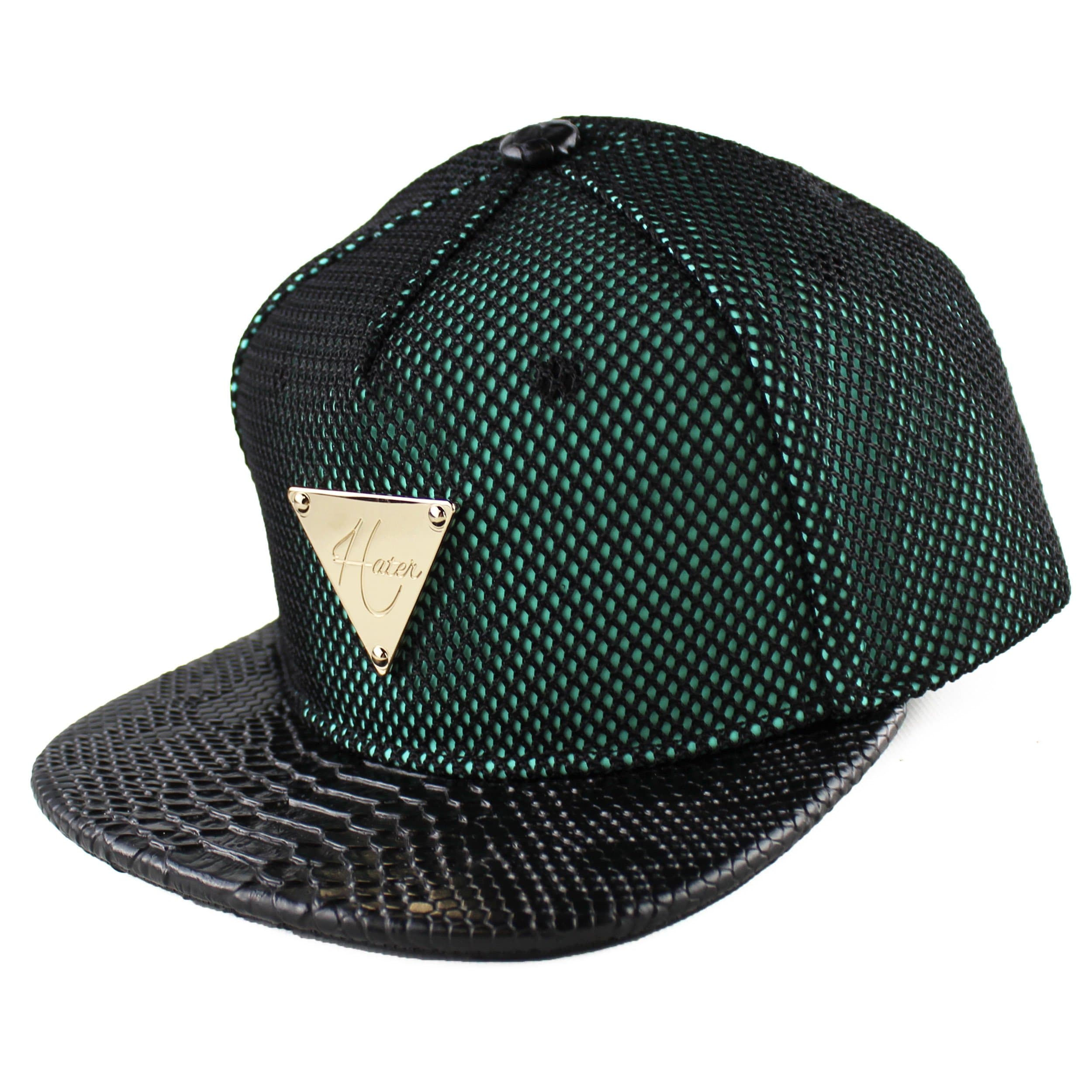 Hater Fiber Snakeskin Snapback Hat
