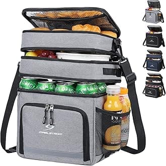 Maelstrom Lunch Box for Men,Insulated Lunch Bag Women/Men,Leakproof Lunch Cooler Bag, Lunch Tote Bag