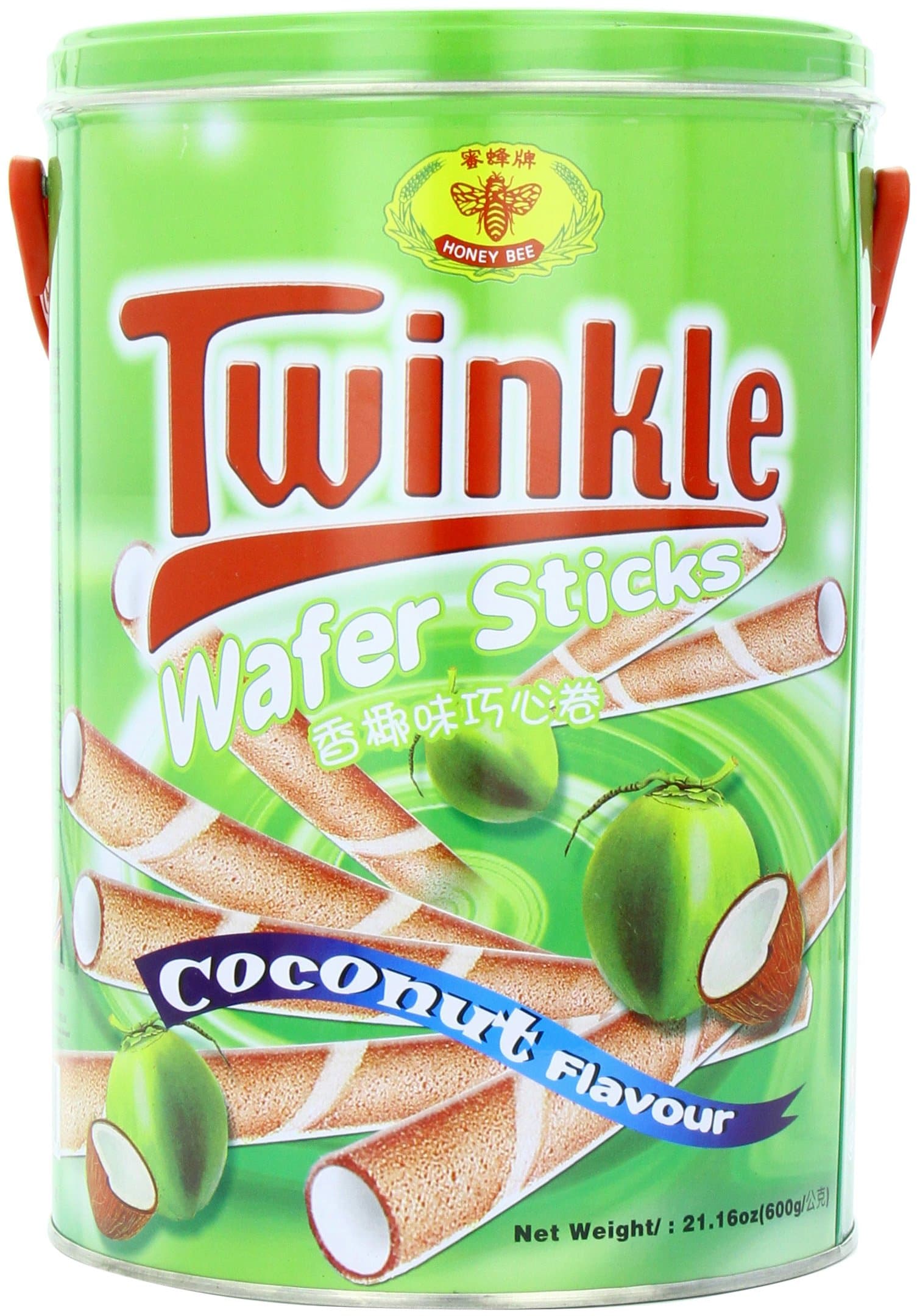 Dragonfly Twinkle Wafer Sticks, Coconut, 21.16 Ounce