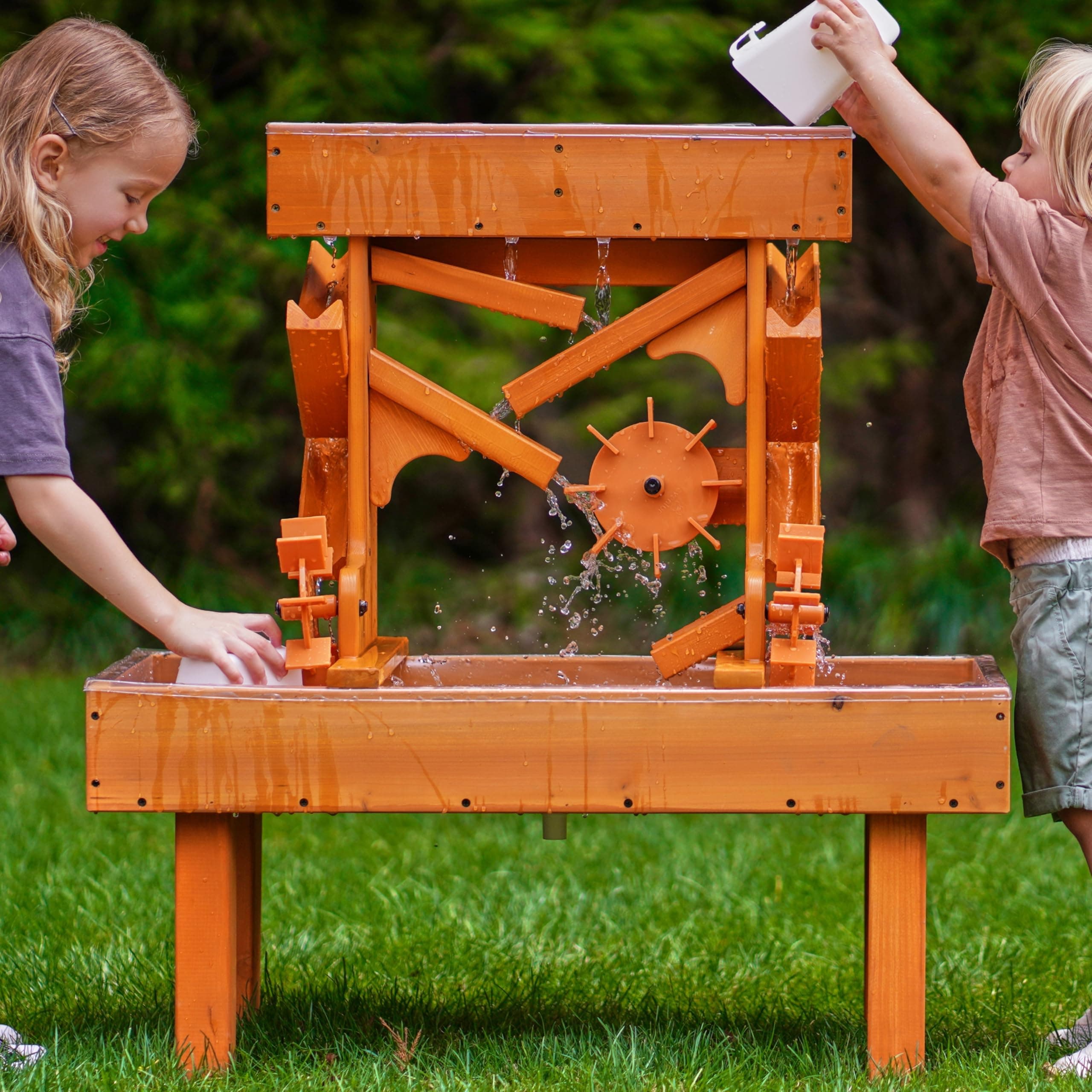 Water Table and Sand Table for Outdoor and Indoor Use - Weather-Proof Sensory Play - Durable Material - Multi-Functional Design - Age-Appropriate - Perfect for Toddlers 1-3 & 3-5yrs