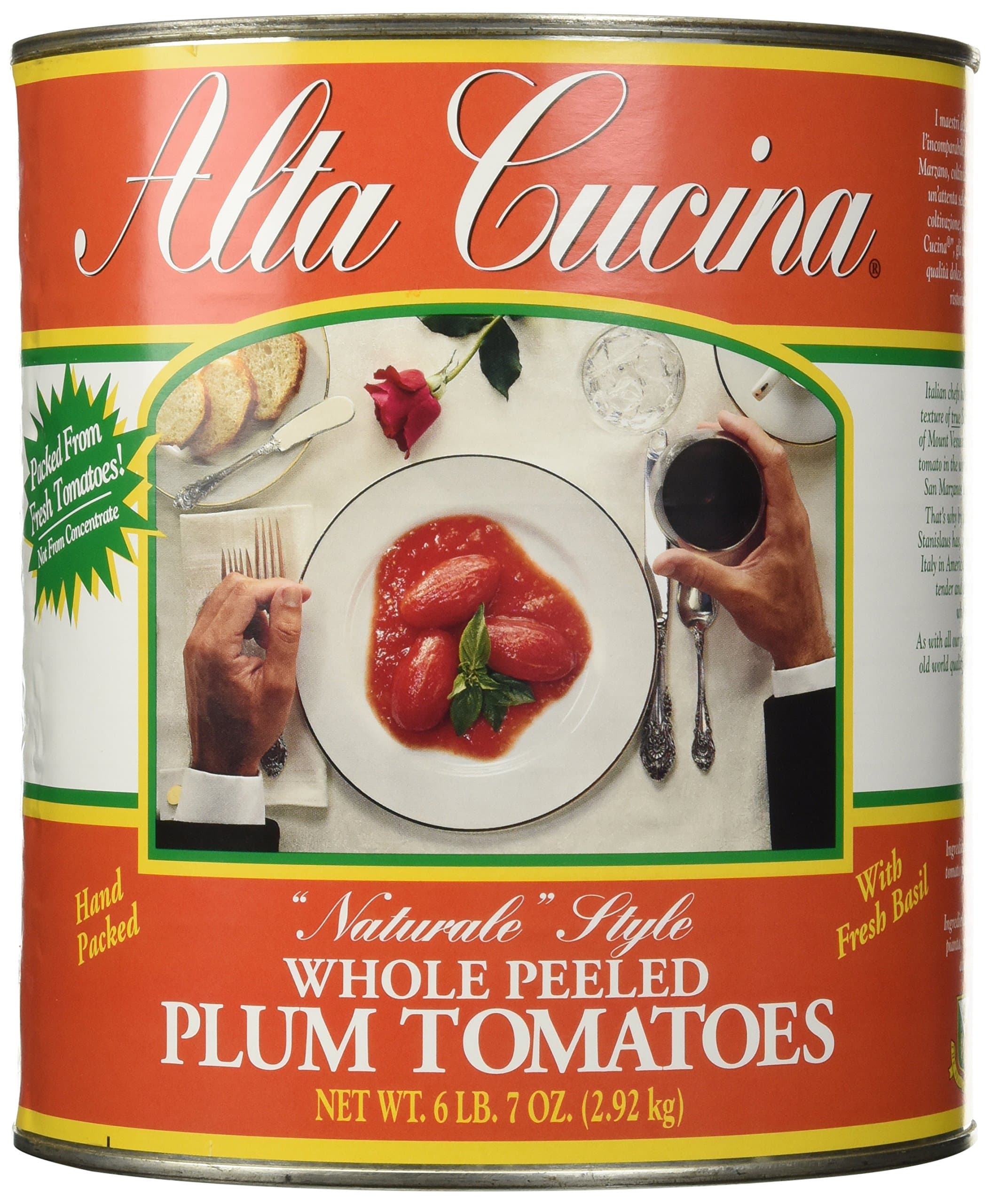 Alta Cucina Whole Tomatoes, 6.43 Pound