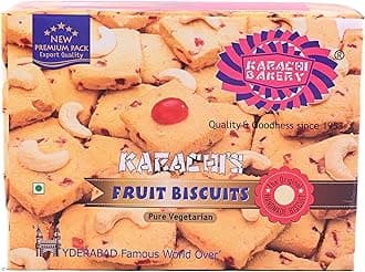 KARACHI BAKERY BISCUITS FRUITS 400GM X20PCS
