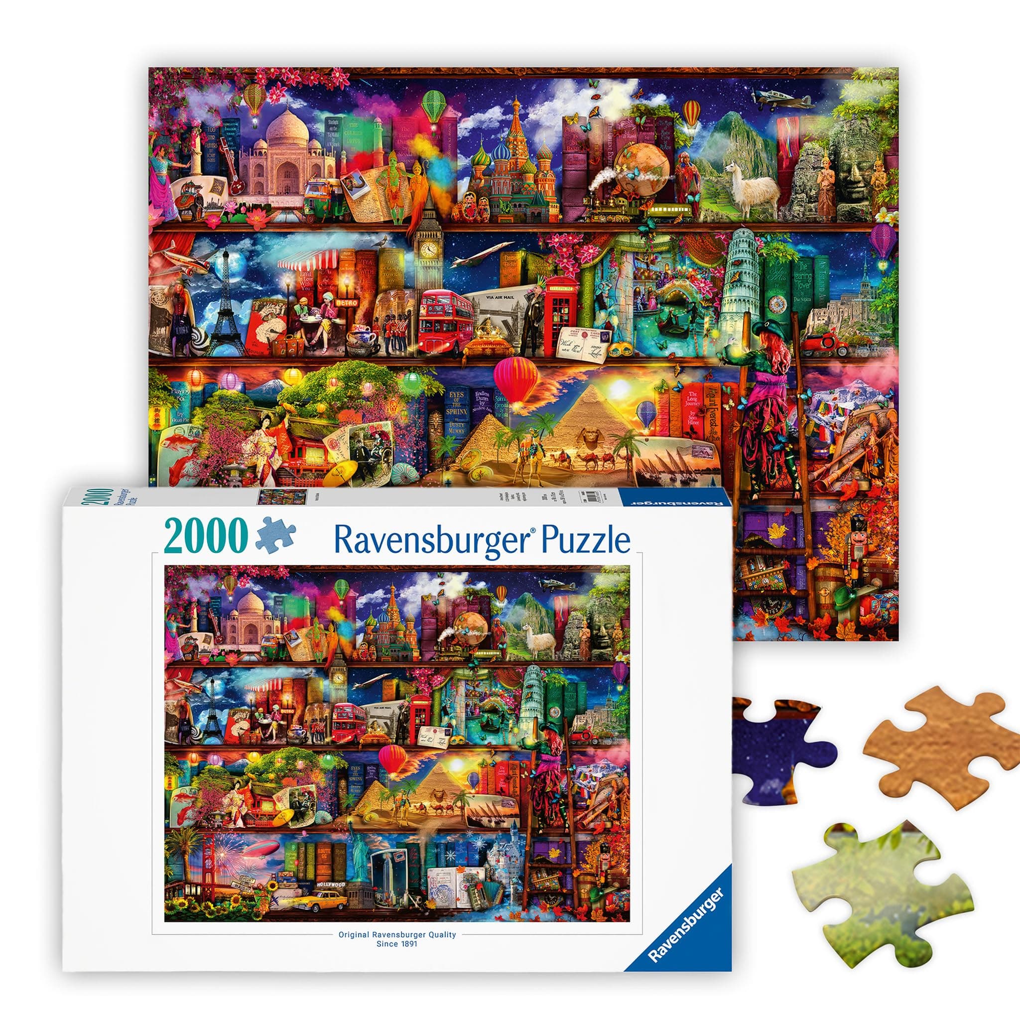 World of Books 2000 Piece Puzzle