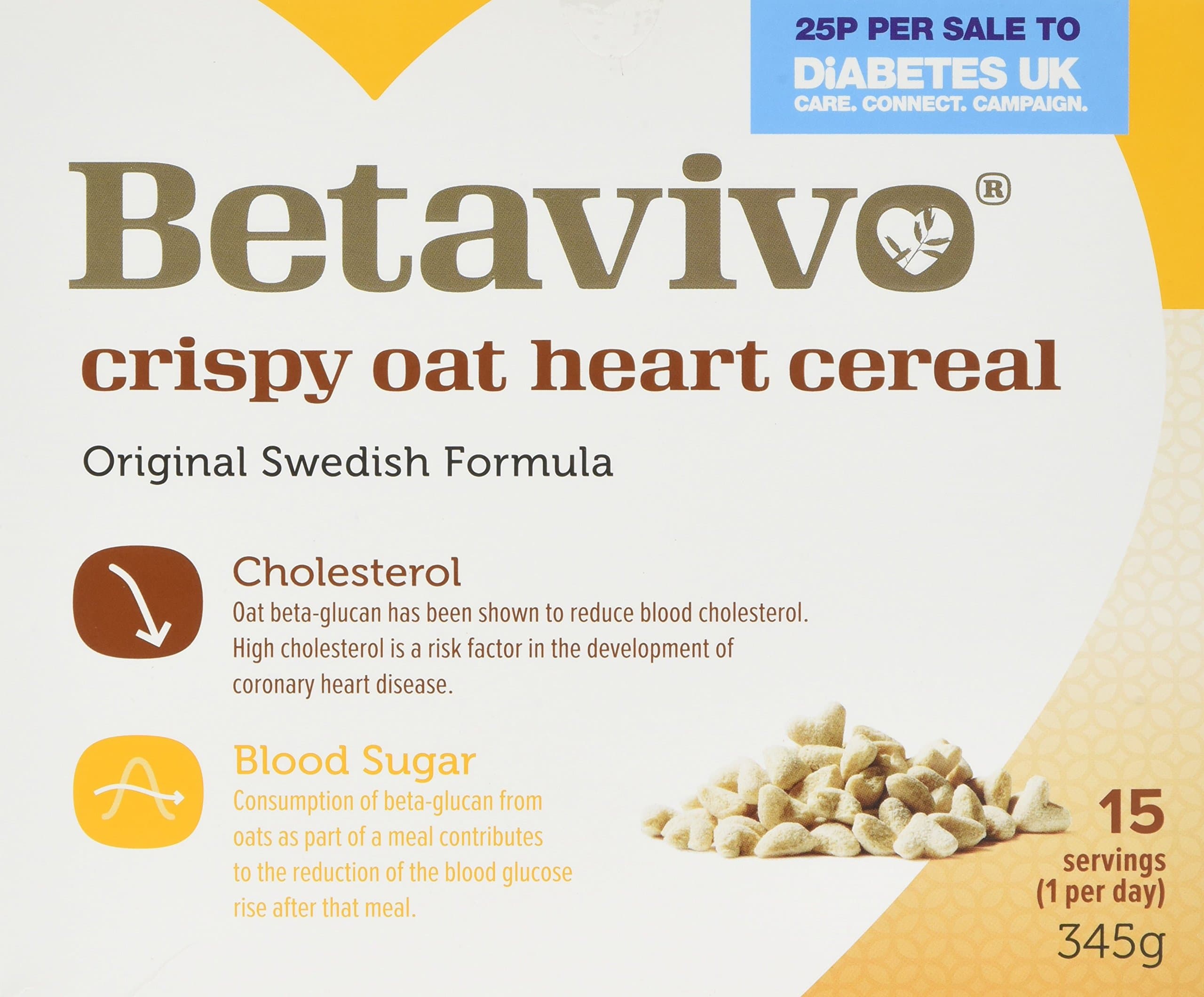 Betavivo Crispy Oat Hearts, 345g