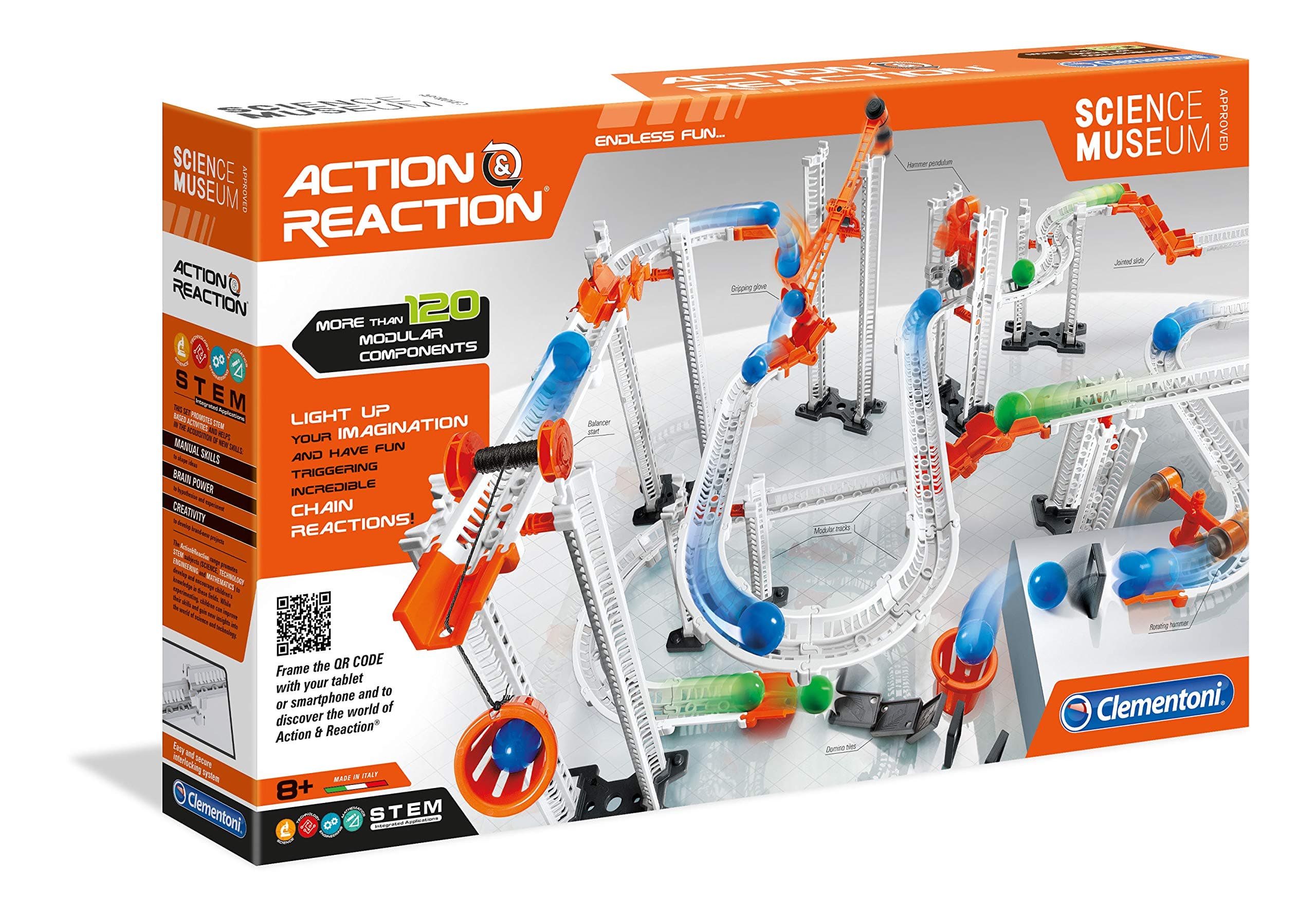 Clementoni 61786 Action & Reaction, Multi-Colour