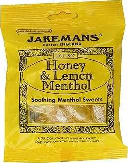 Jakemans 100g Honey and Lemon Menthol Sweets