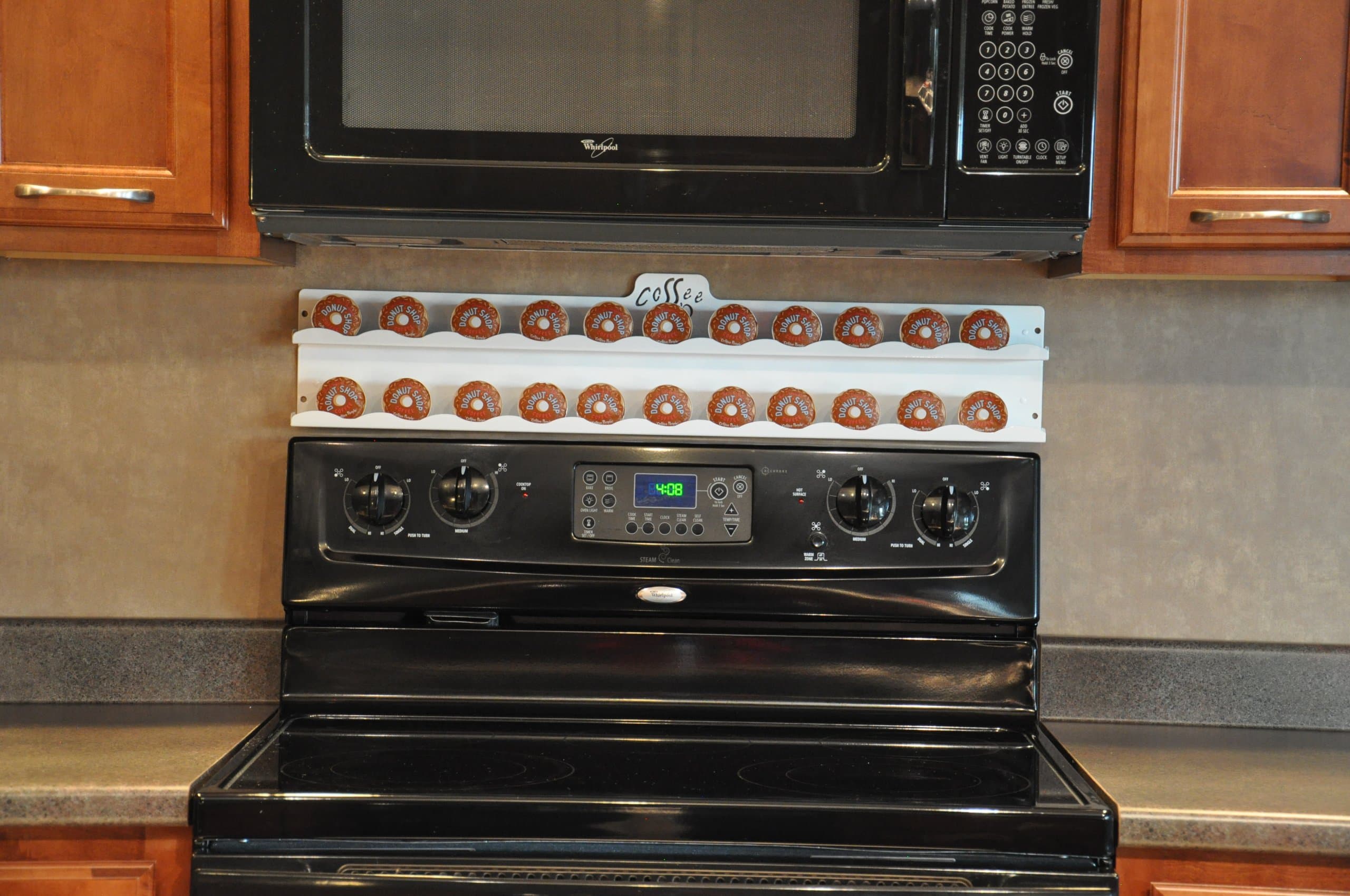 Universal Coffee Pod Storage / Disk / Capsule / Wall Rack (white)