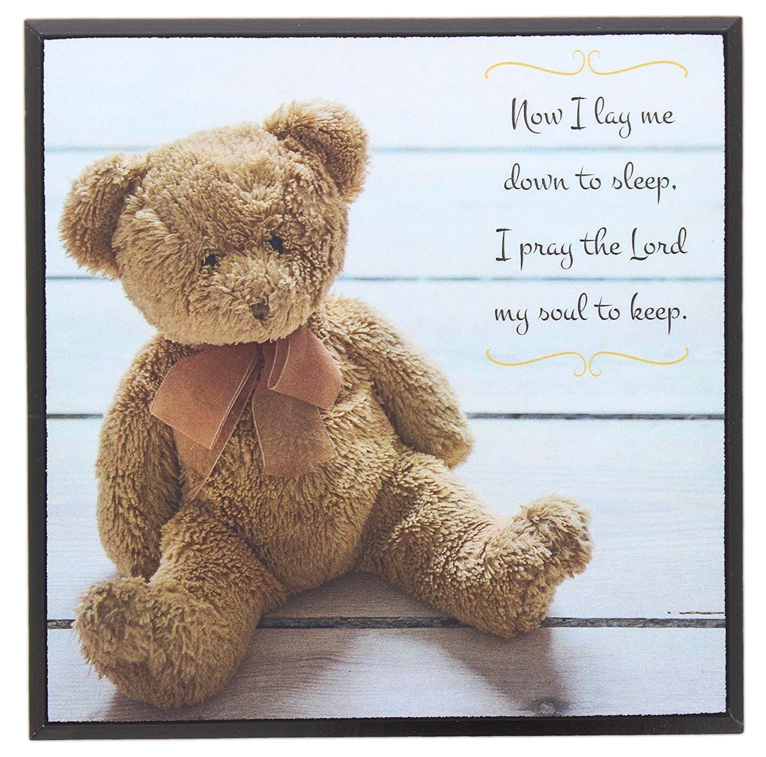 Home Decor (Now I Lay Me Down To Sleep, 6" X 6")