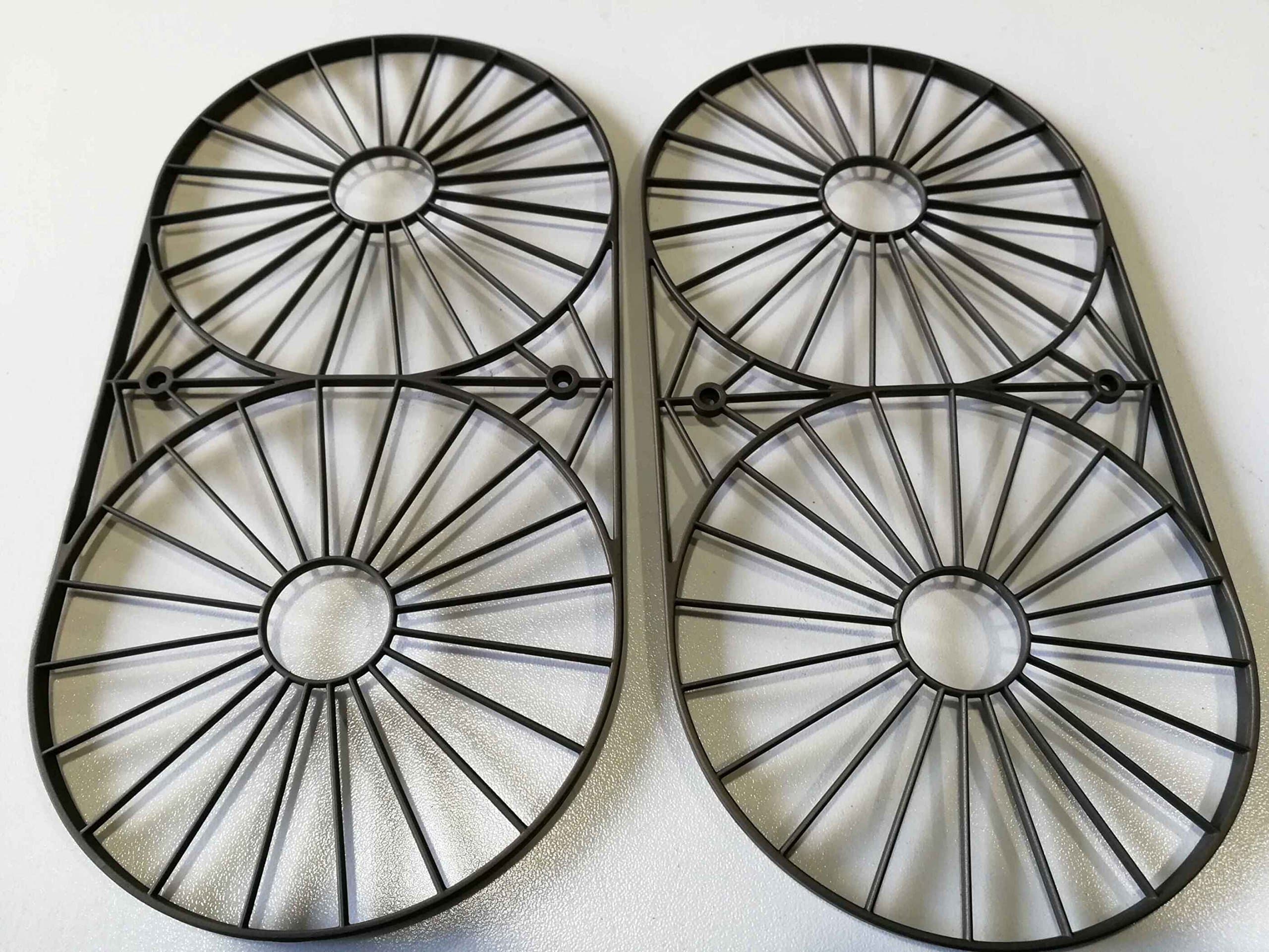 Propeller Guard Pro Cover for Simtoo Moment Drone, 2PC, Coffee