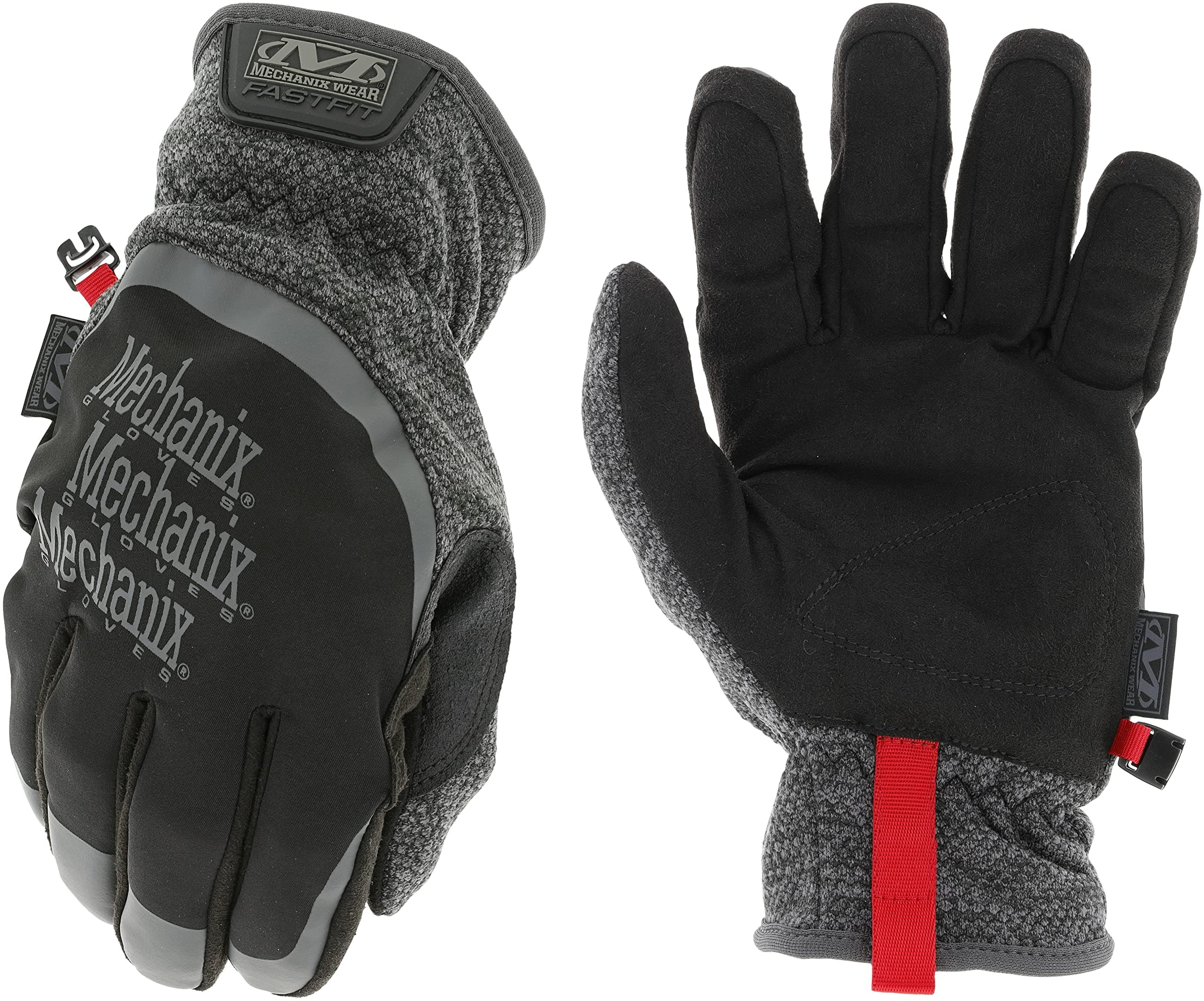 Mechanix Wear ColdWork FastFit® Winter Gloves (Medium, Black/Grey)