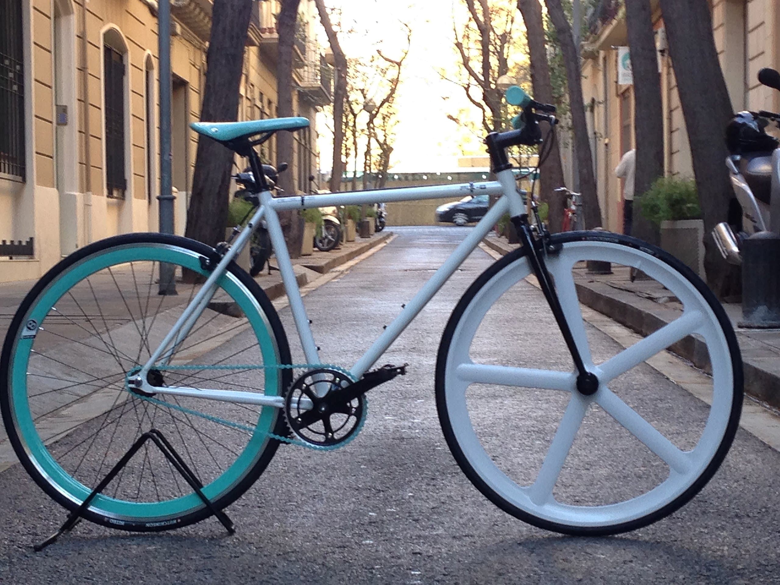 Mowheel Bike Single Speed Fix-8 Single Speed White. t52 cm