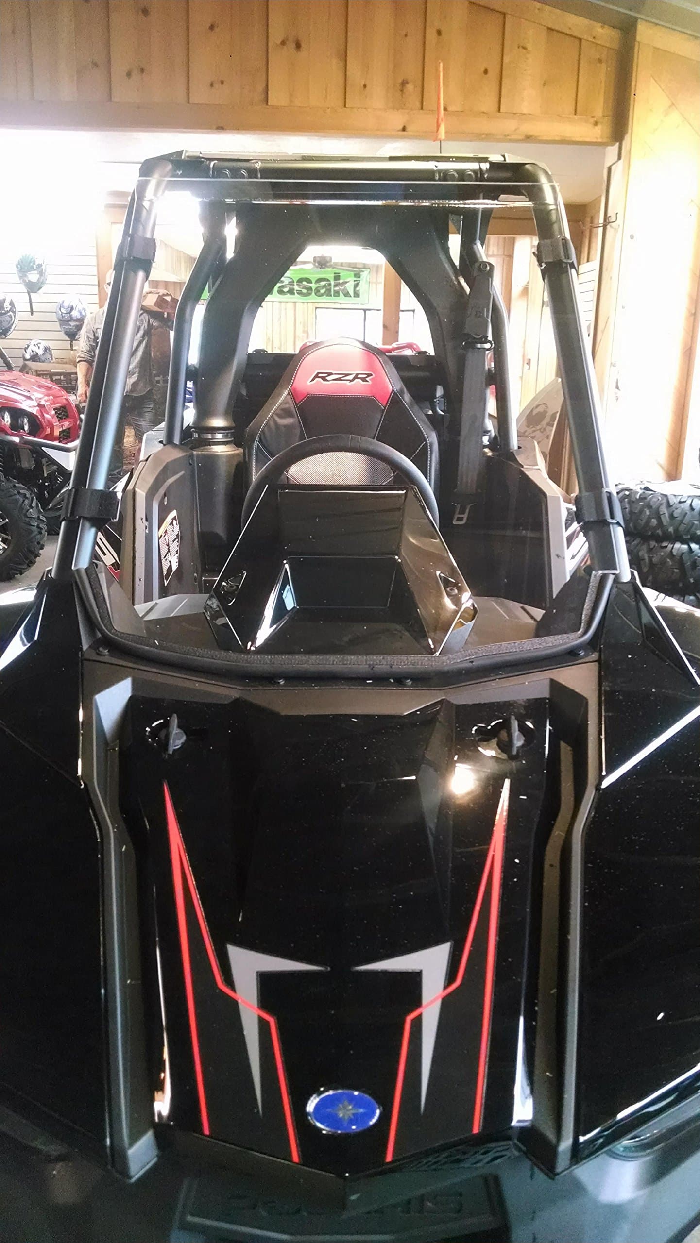 Polaris RZR RS1 Clear Full Windshield