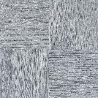 Floor Tiles Self Adhesive, Vinyl Flooring Peel and Stick Floor Tiles, Grey Wood Effect for Kitchen Bathroom Living Room Waterproof 30X30cm 20pcs