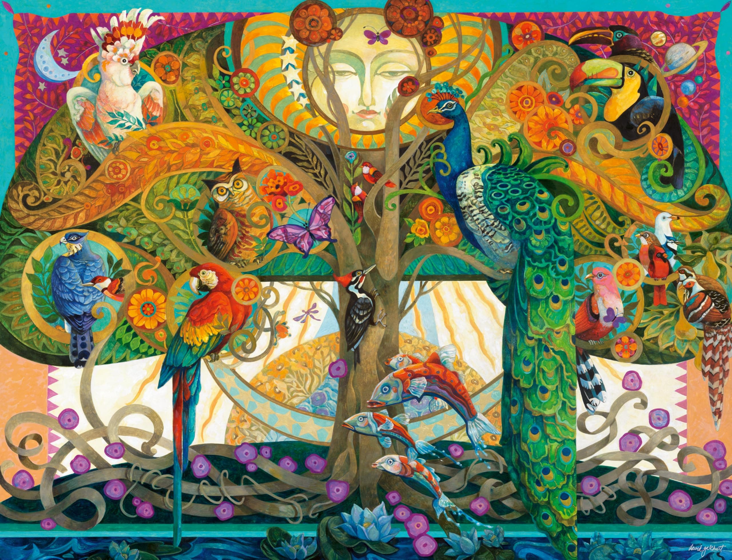 Ravensburger On the 5th Day 2000 Piece Jigsaw Puzzles for Adults and Kids Age 12 Years Up