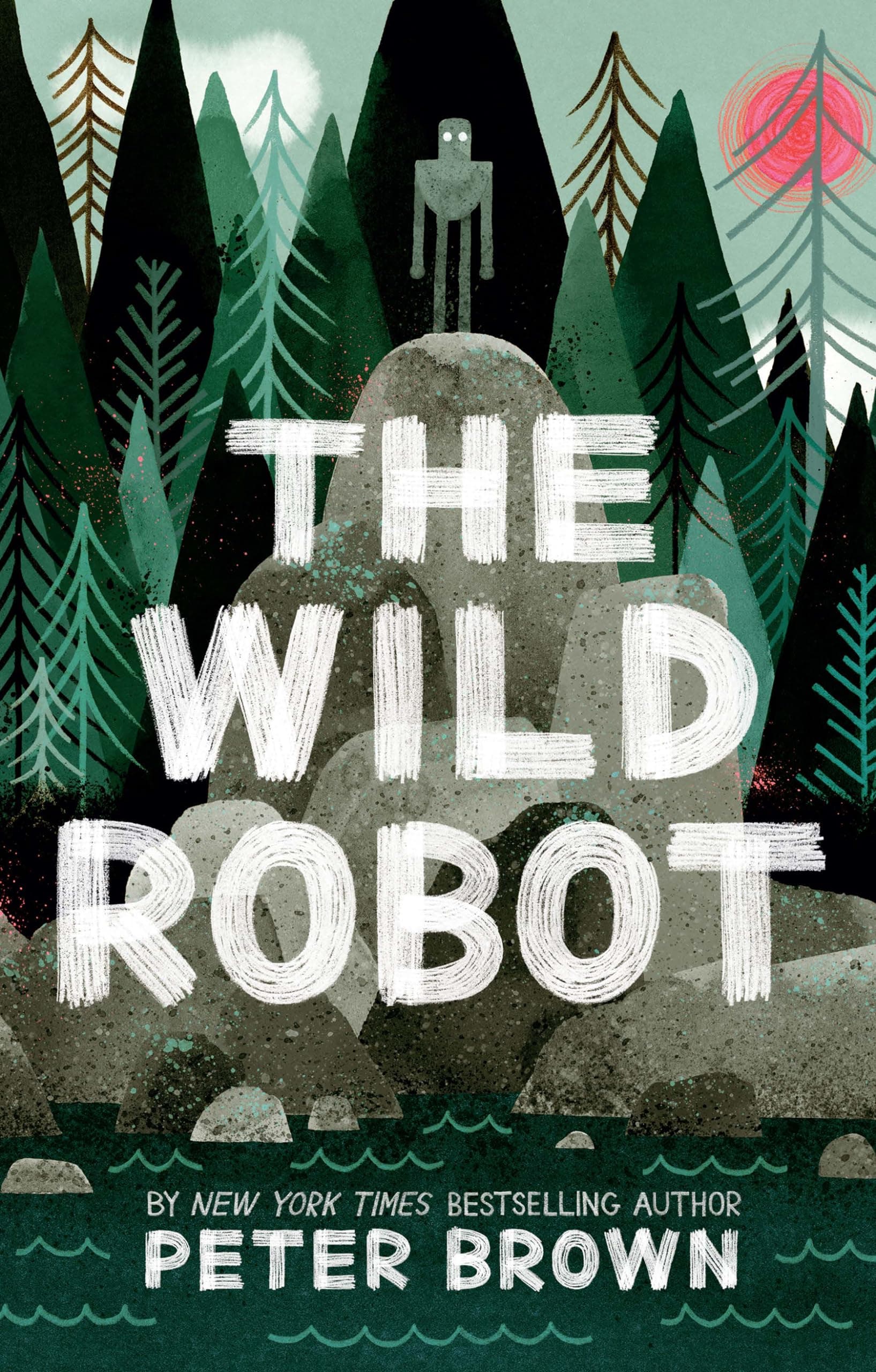 The Wild Robot Paperback – Large Print, January 10, 2024