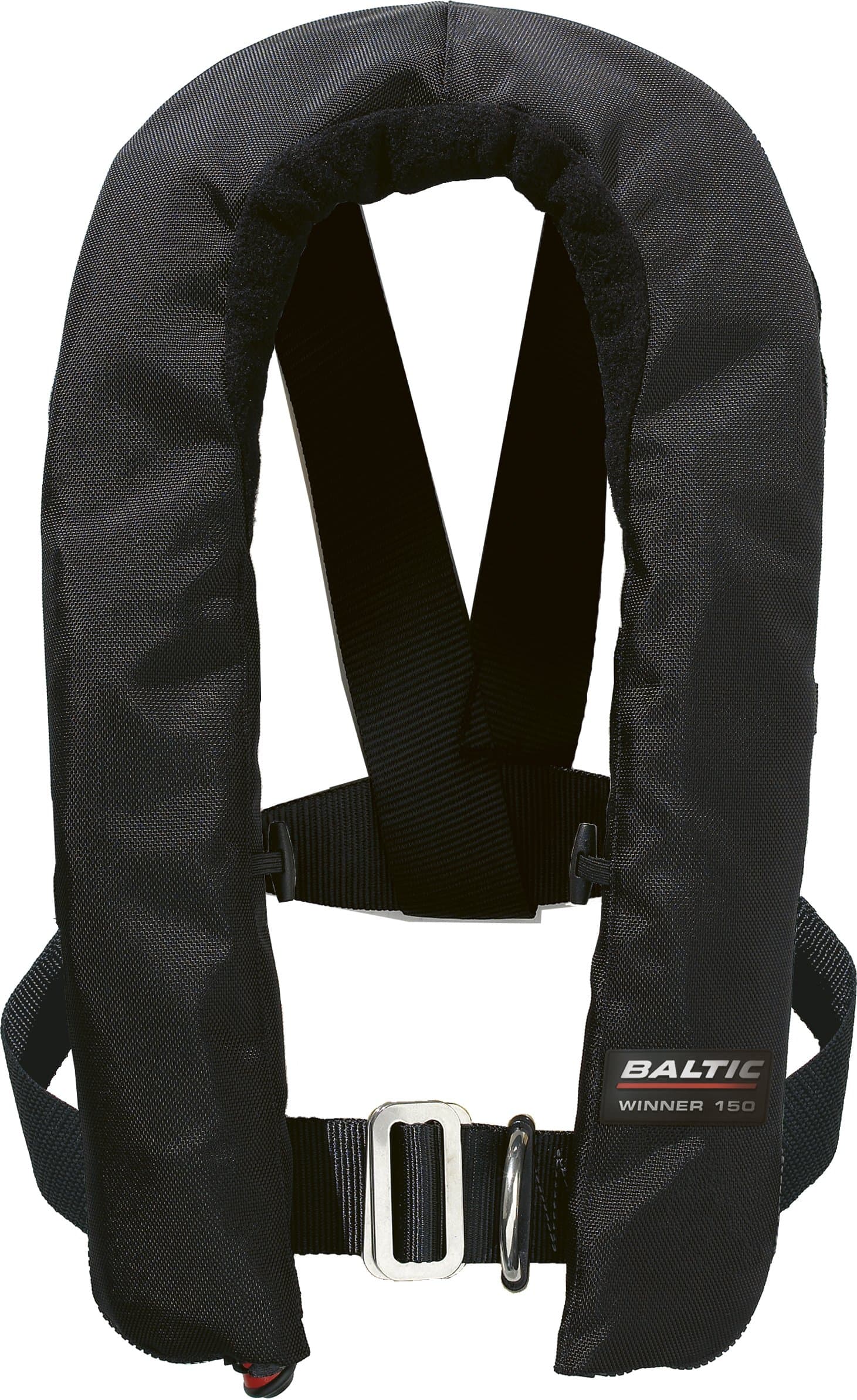 BalticWinner 150N Automatic Lifejacket with Harness - Black, 40-150 Kg
