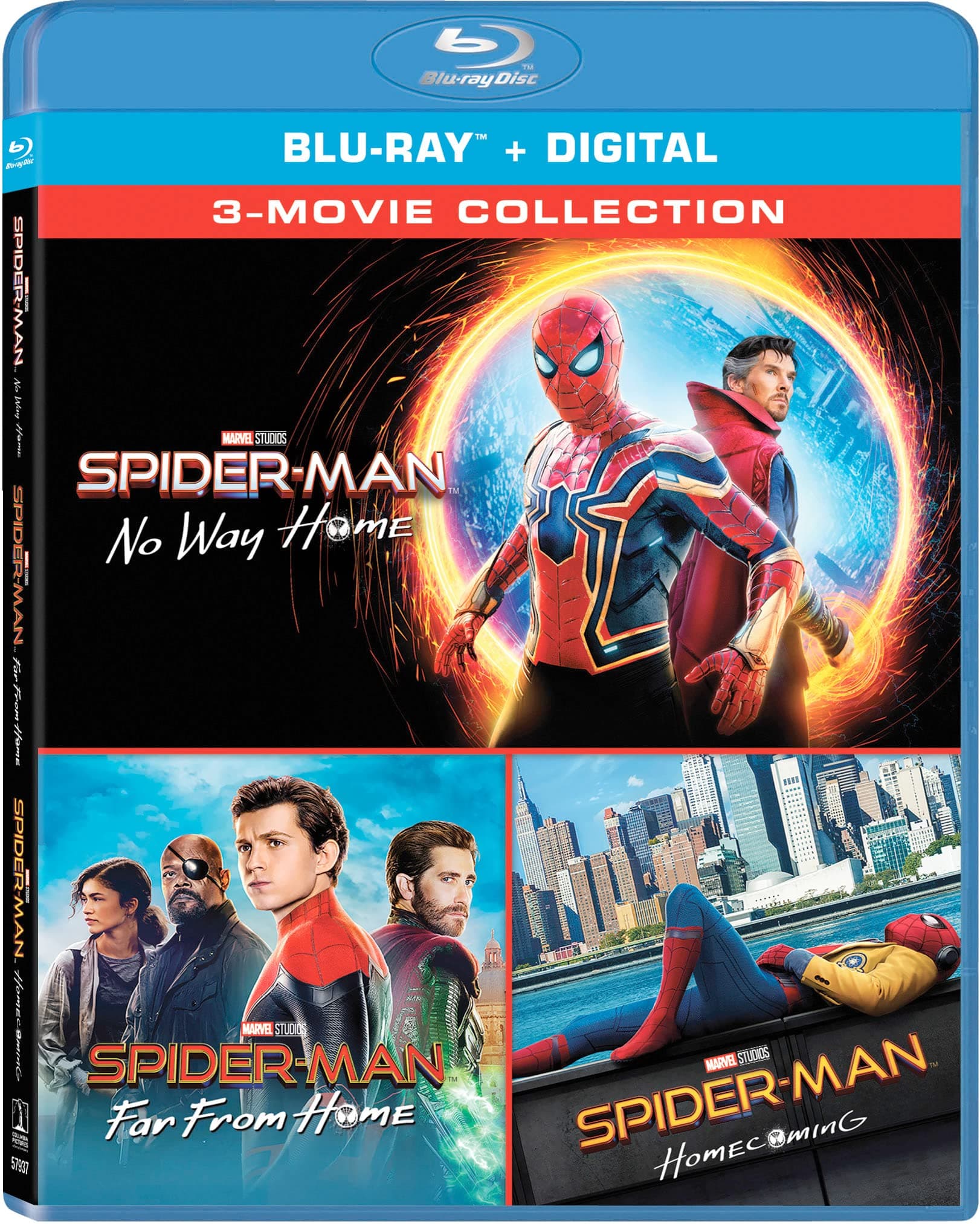 Spider-Man: Far from Home / Spider-Man: Homecoming / Spider-Man: No Way Home - Set Digital