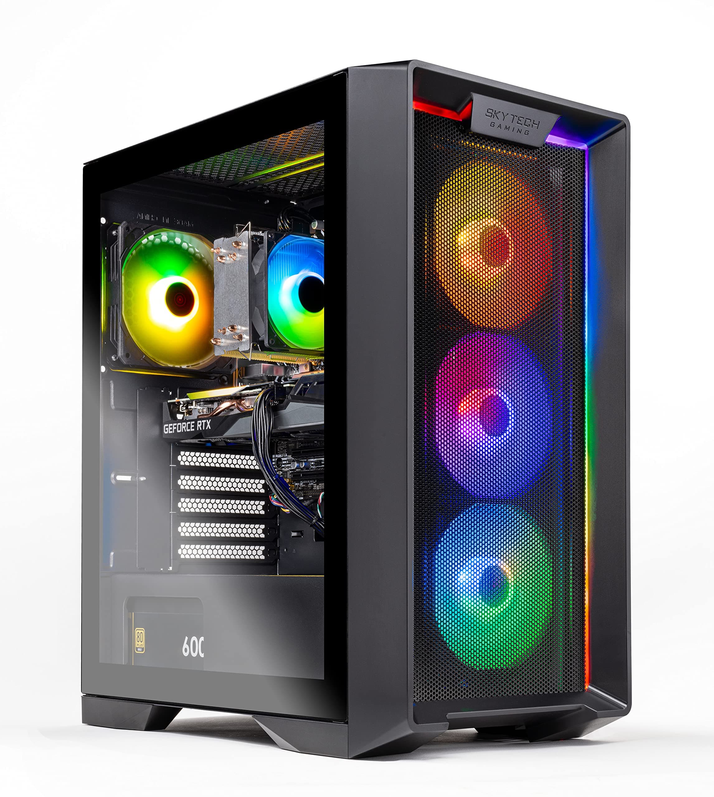 Nebula Desktop PC, Ryzen 7 5700 3.7 GHz (4.6GHz Turbo), NVIDIA RTX 5060 Ti 16GB, 1TB Gen4 NVMe SSD, 32GB DDR4 RAM 3200, 650W Gold PSU, Wi-Fi, Win 11