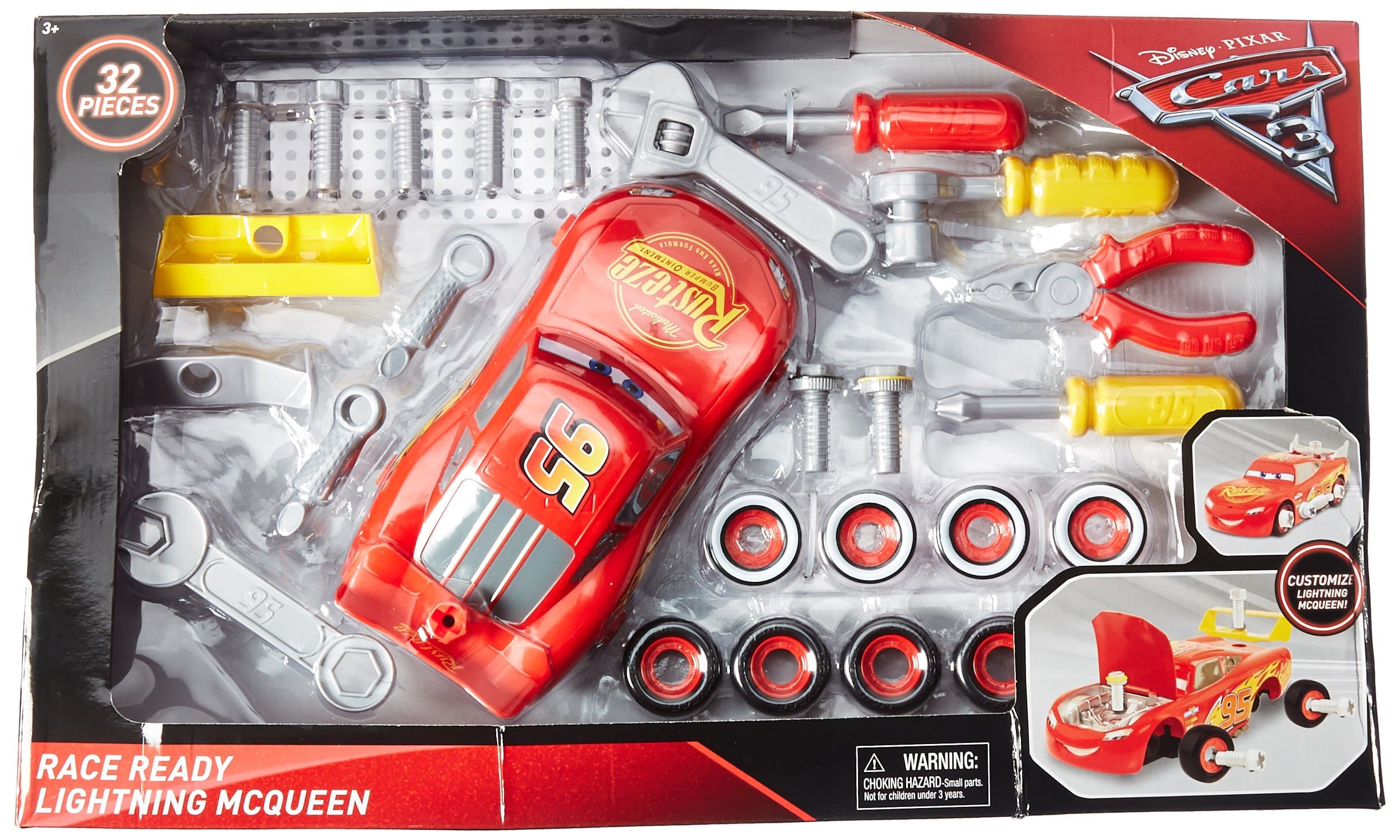 Just Play Cars 3 Transforming McQueen Tool Kit